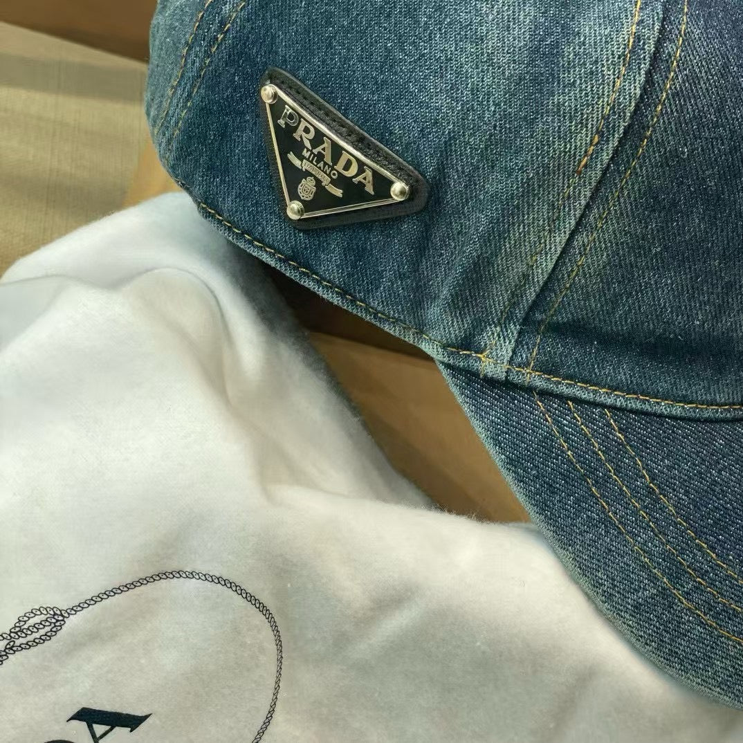 프라다 볼캡 (데님)