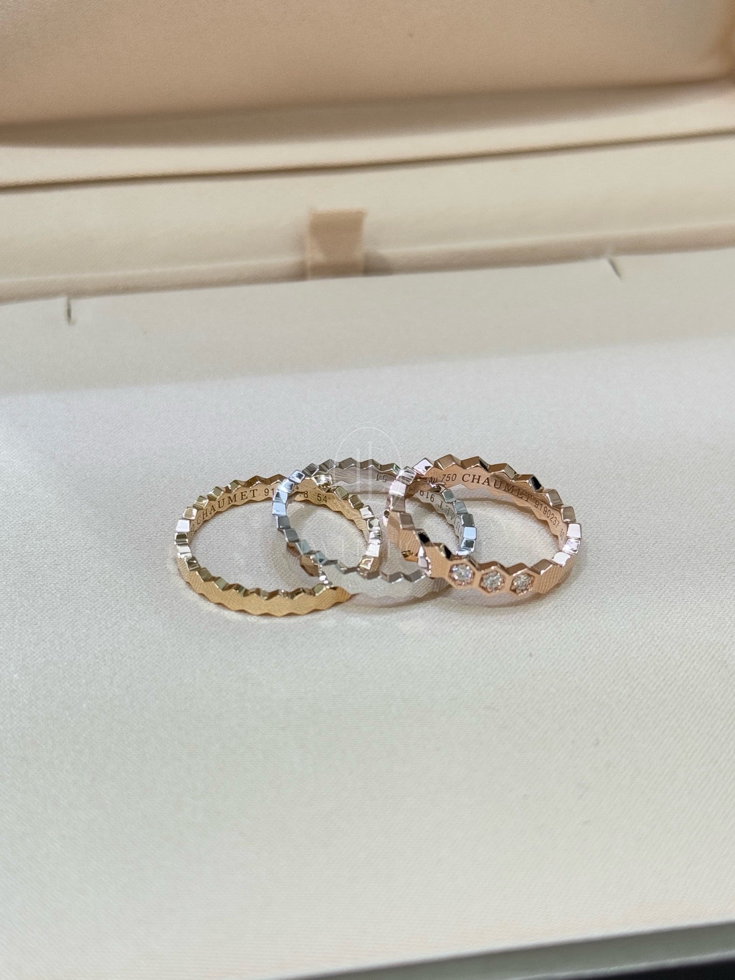 쇼메 비 드 쇼메 링 (18K)
