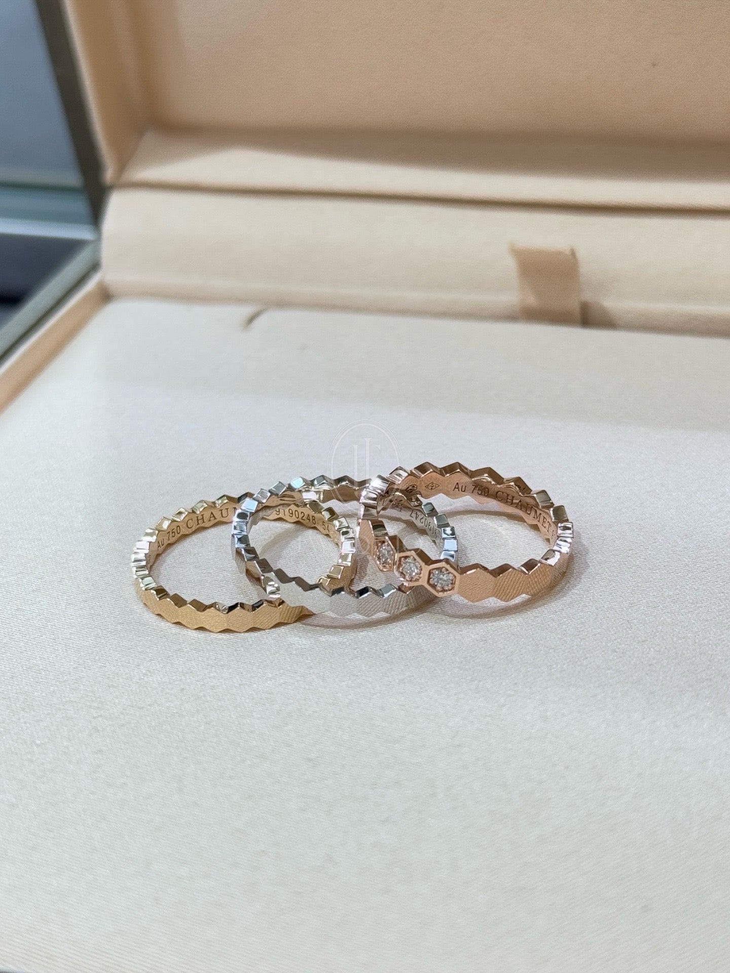 쇼메 비 드 쇼메 링 (18K)