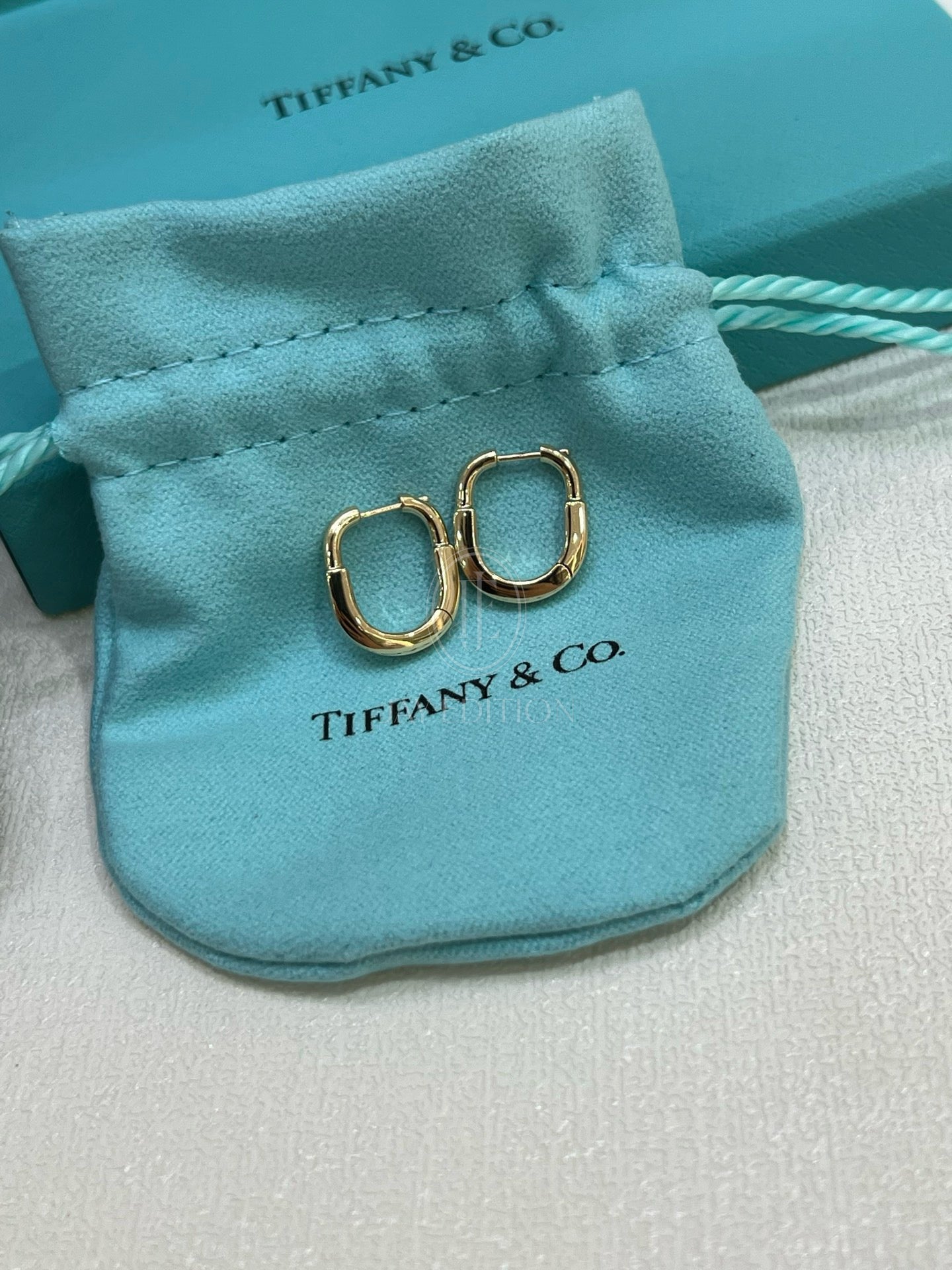 티파니 락 이어링 (18K)