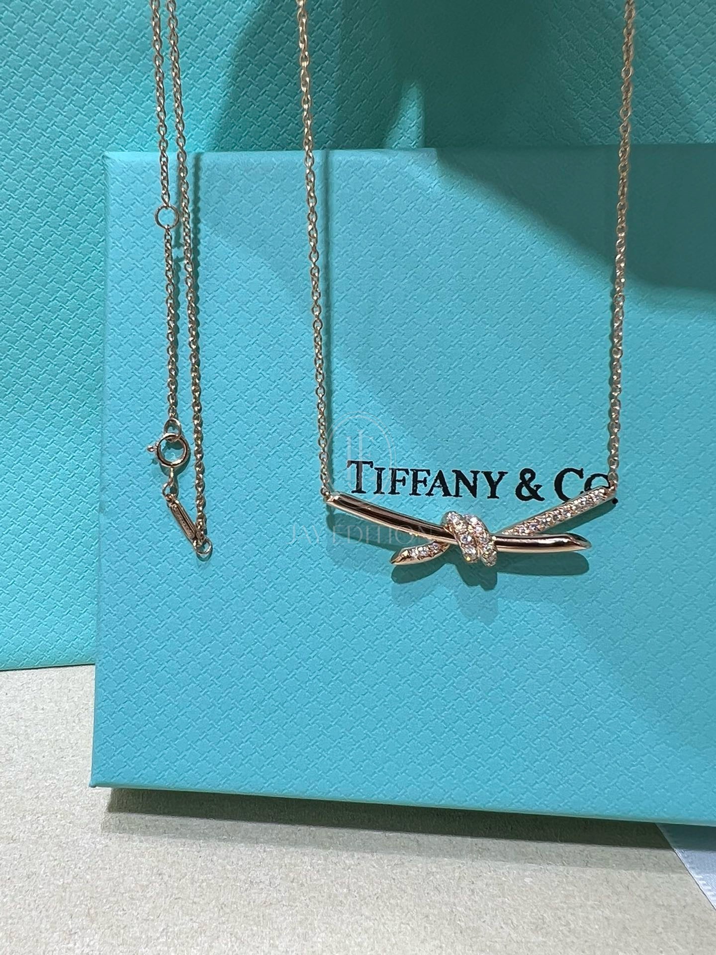 티파니 노트 팬던트 네크리스 (18K)