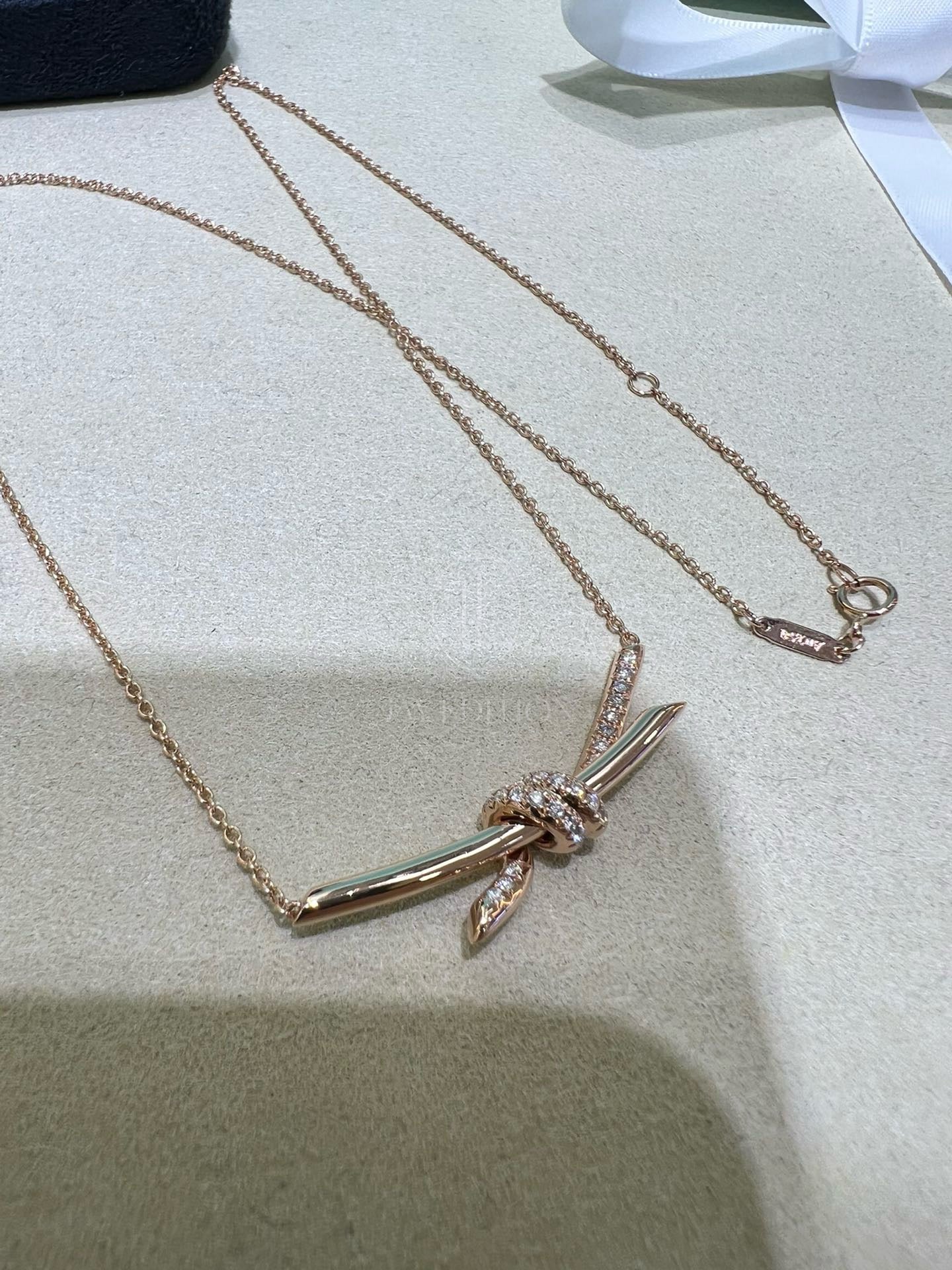 티파니 노트 팬던트 네크리스 (18K)