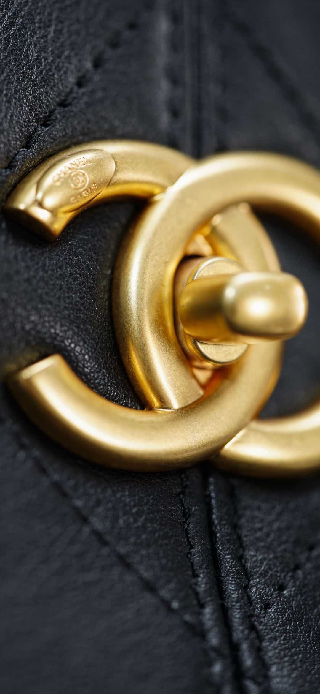 C 25A 레더 쇼핑백 스몰