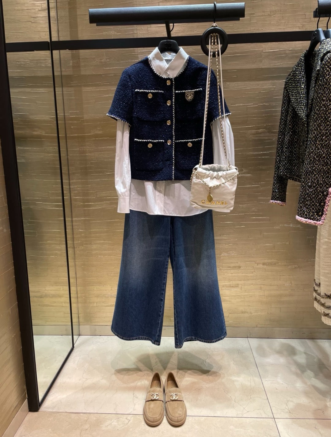 C 스웨이드 로퍼