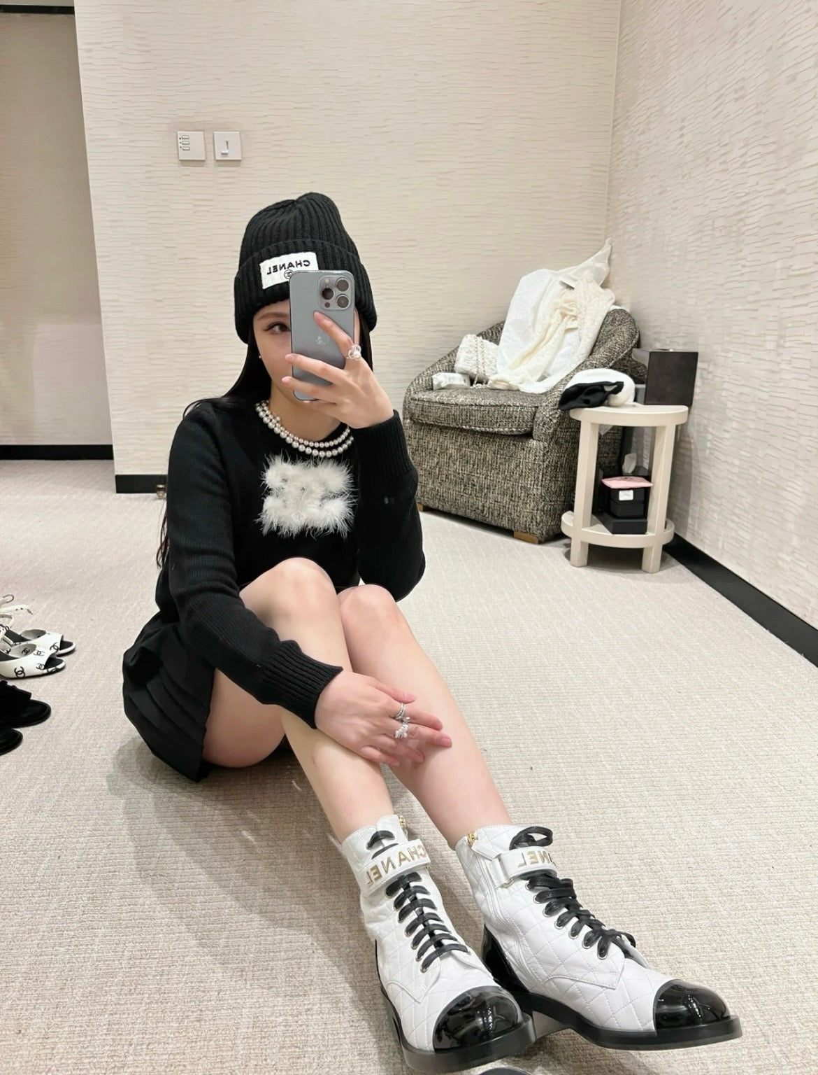 C 스팽클 비니