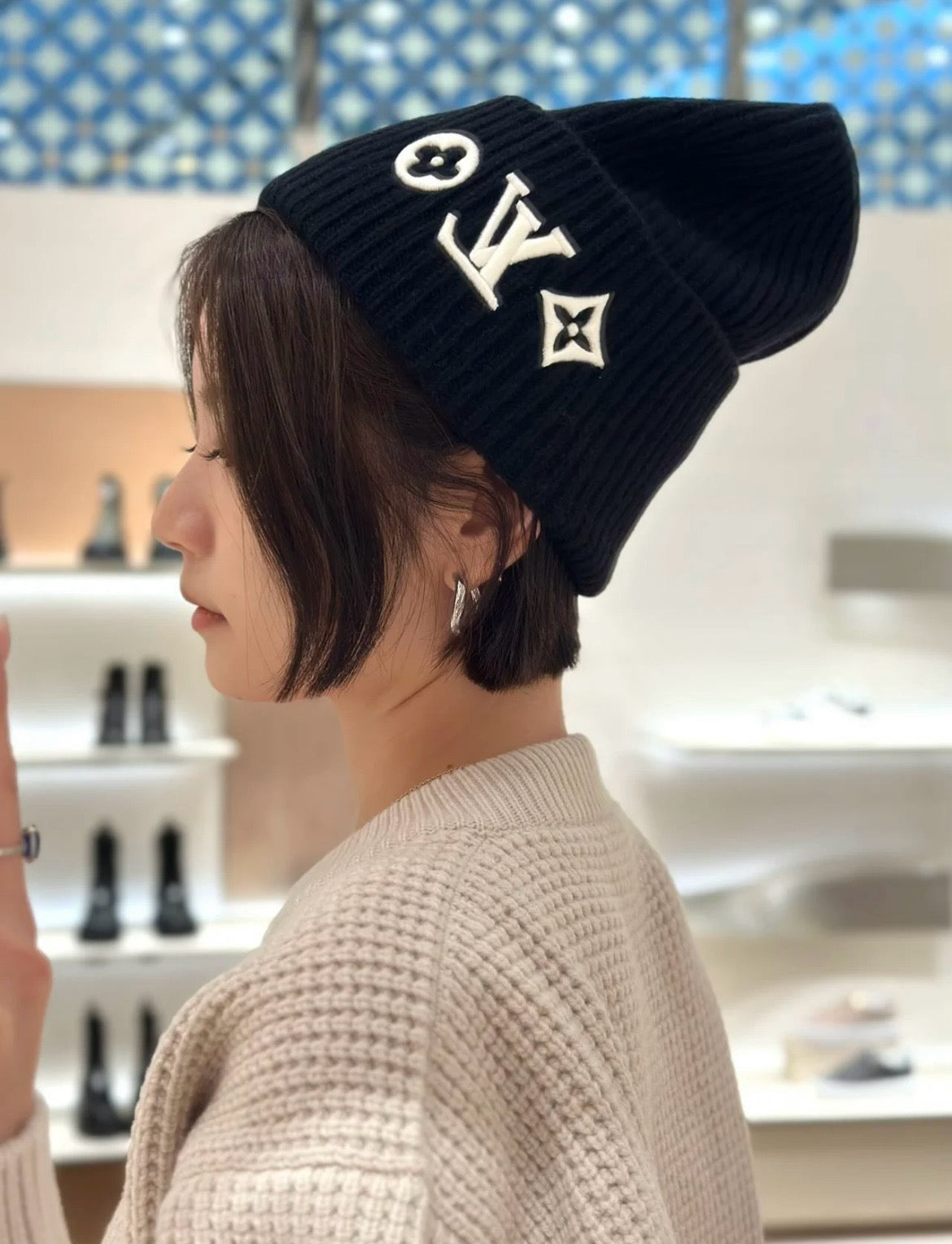 루이비통 비니 (헤드라인)