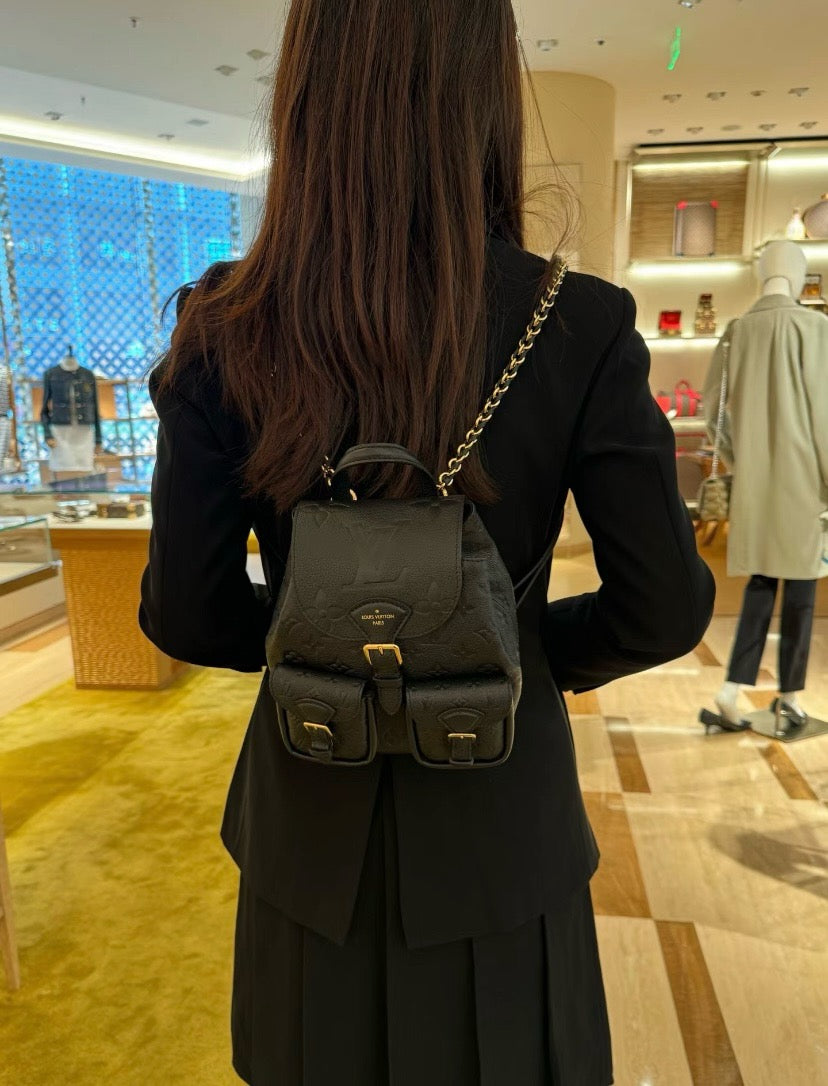루이비통 백업 모노그램 앙프렝뜨 블랙