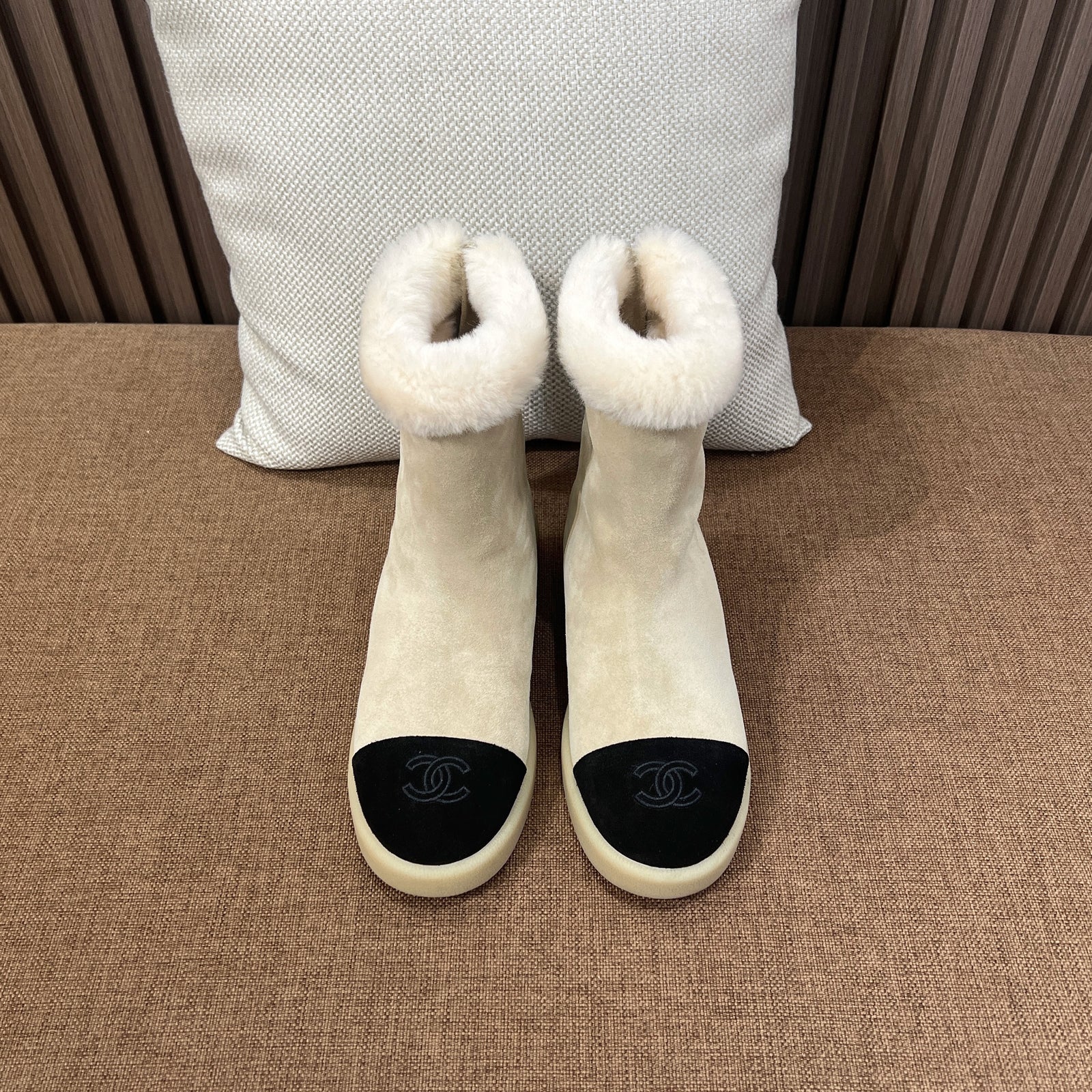 C 스노우 첼시 부츠