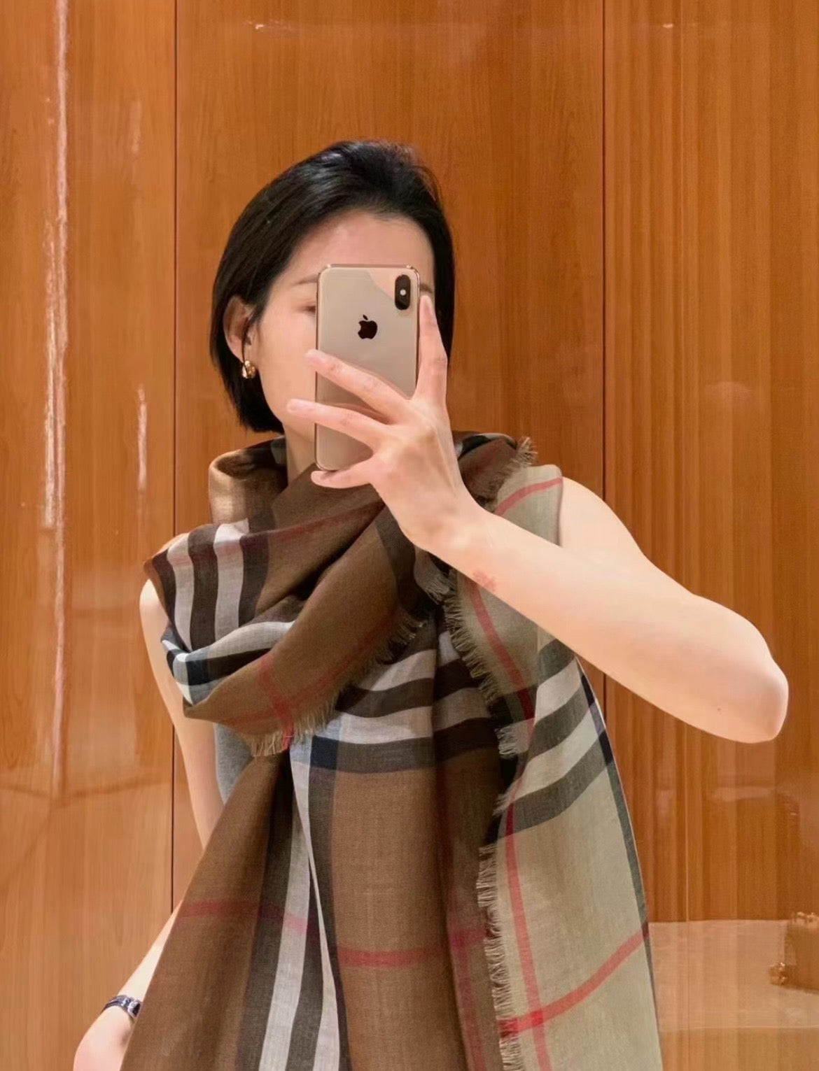 버버리 머플러