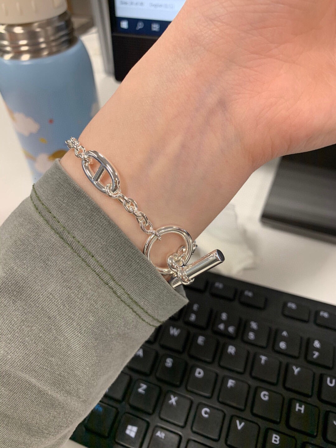 에르메스 파랑돌 브레이슬릿 (925 Silver )