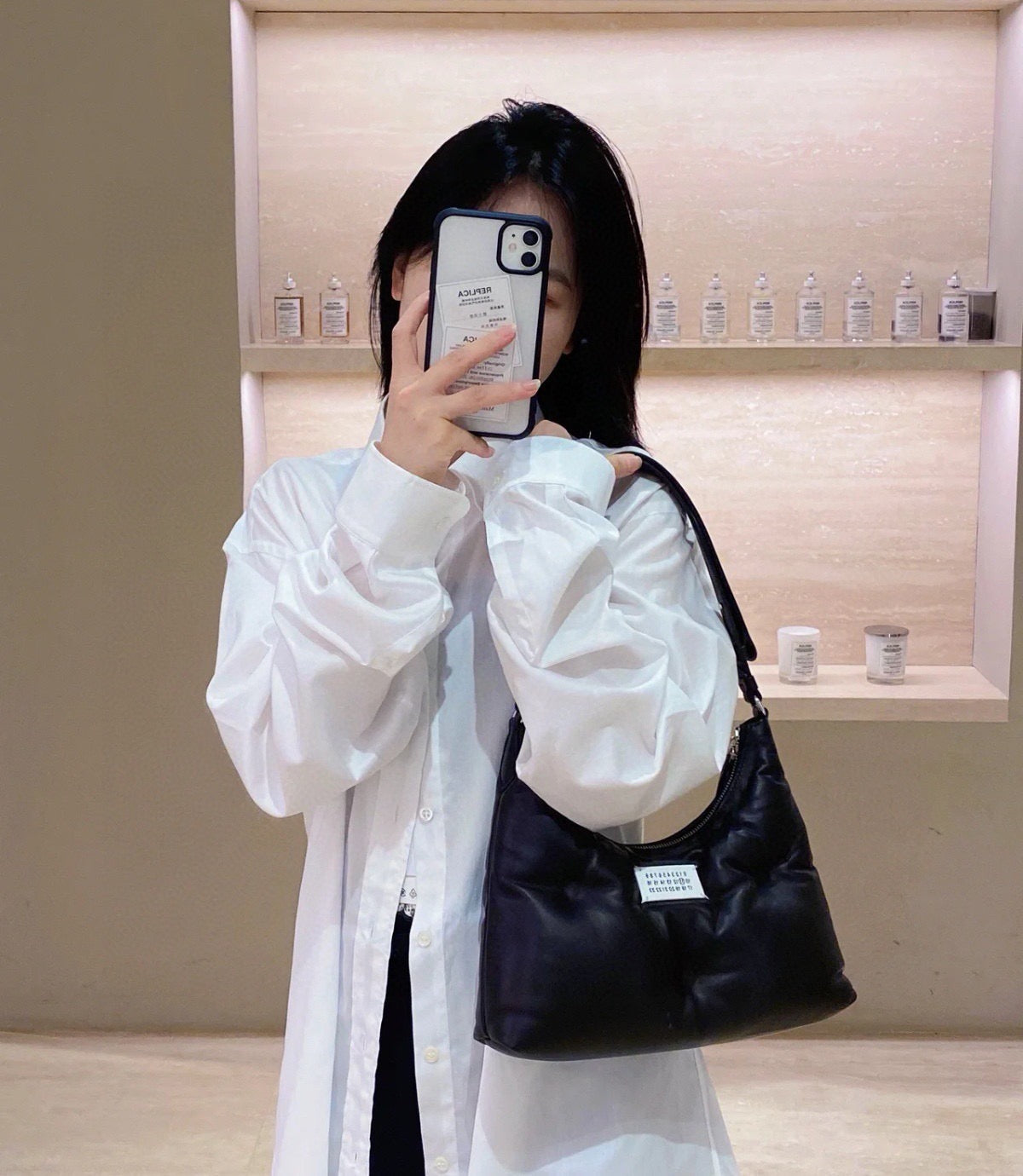 메종마르지엘라 글램 슬램 호보백 스몰