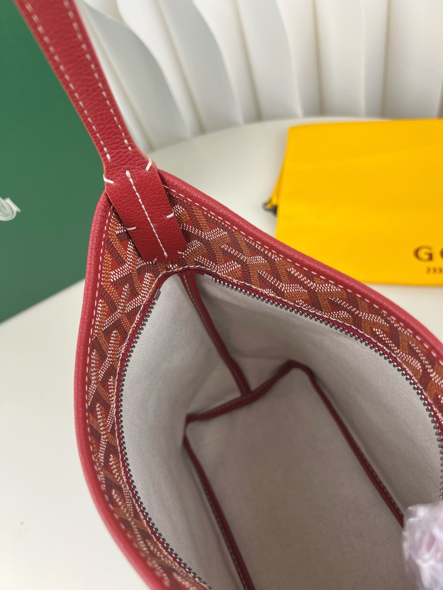 고야드 보헴  호보백 미니 (레드)
