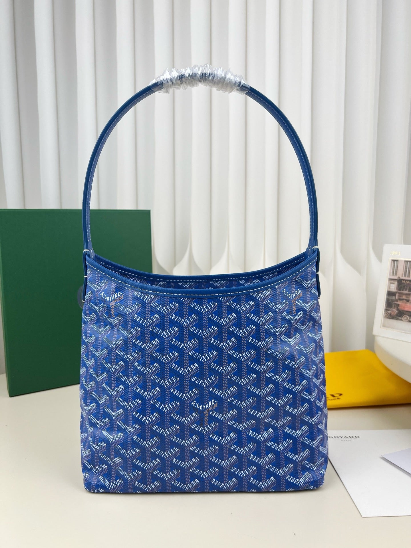 고야드 보헴  호보백 미니 (블루)