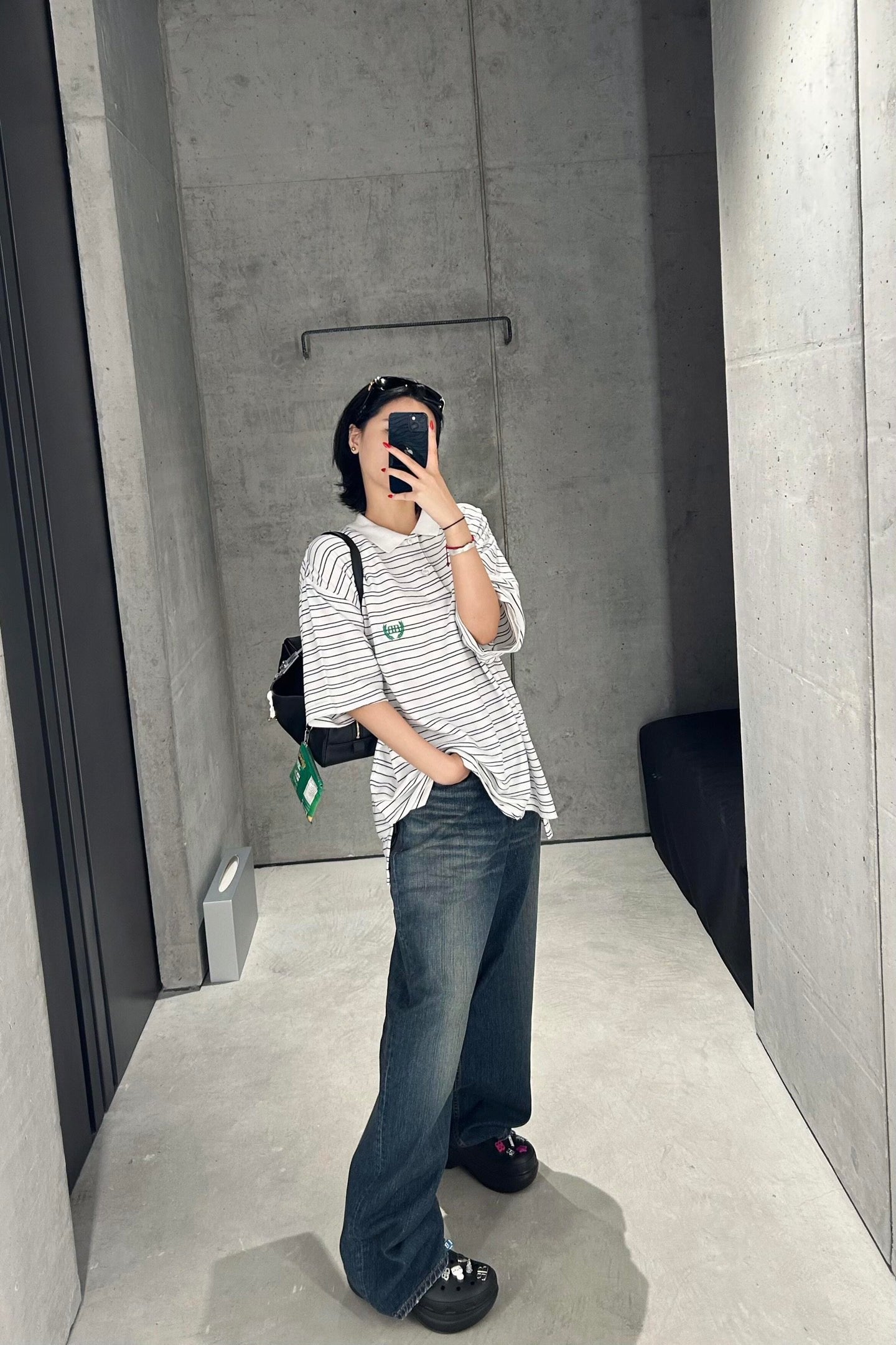 발렌시아가 캐리 볼링백 스몰
