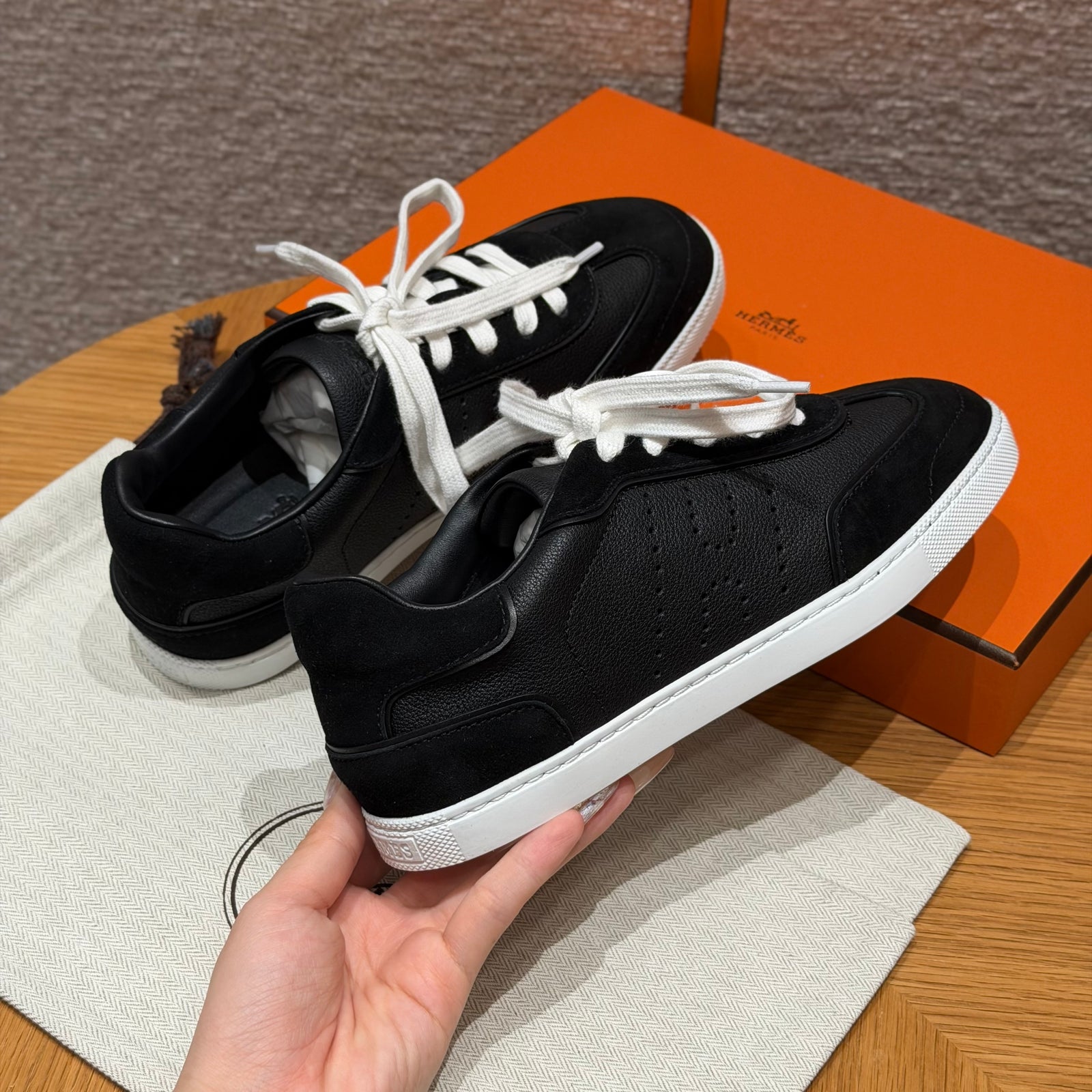 에르메스 Match 스니커즈