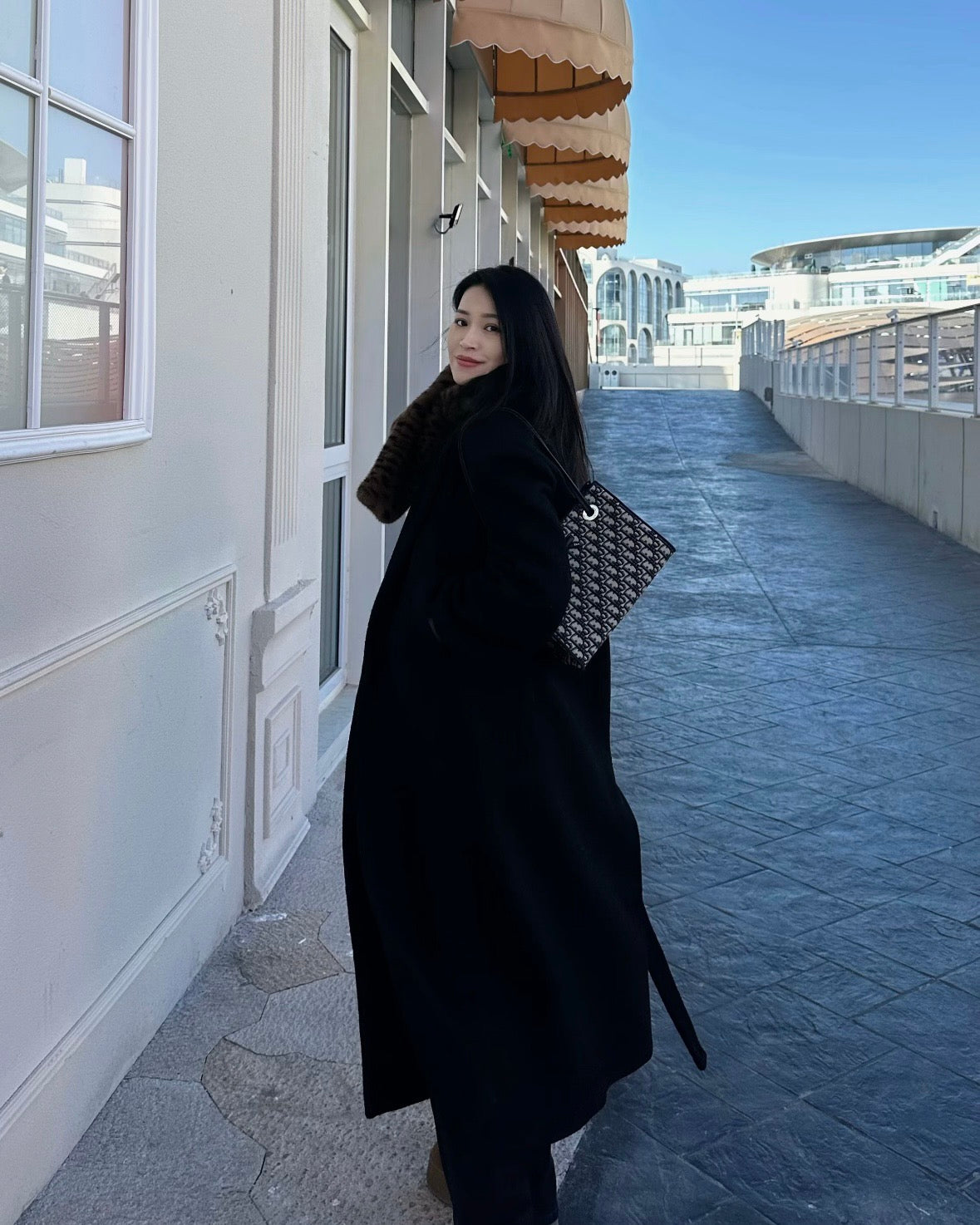 디올 오블리크 프롬나드 쇼퍼백 스몰