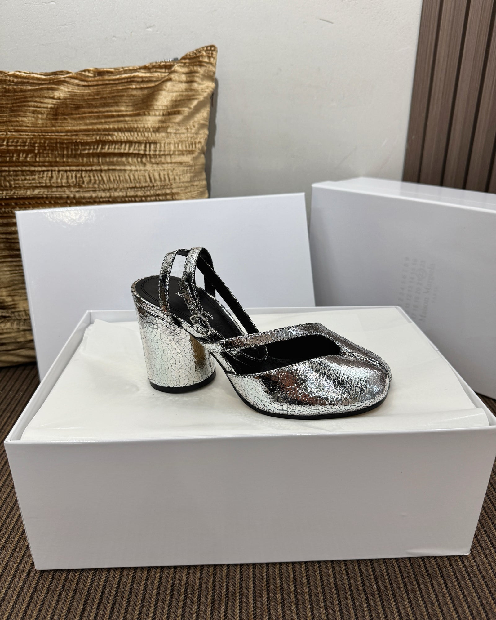 메종 마르지엘라 타비 펌프 샌들