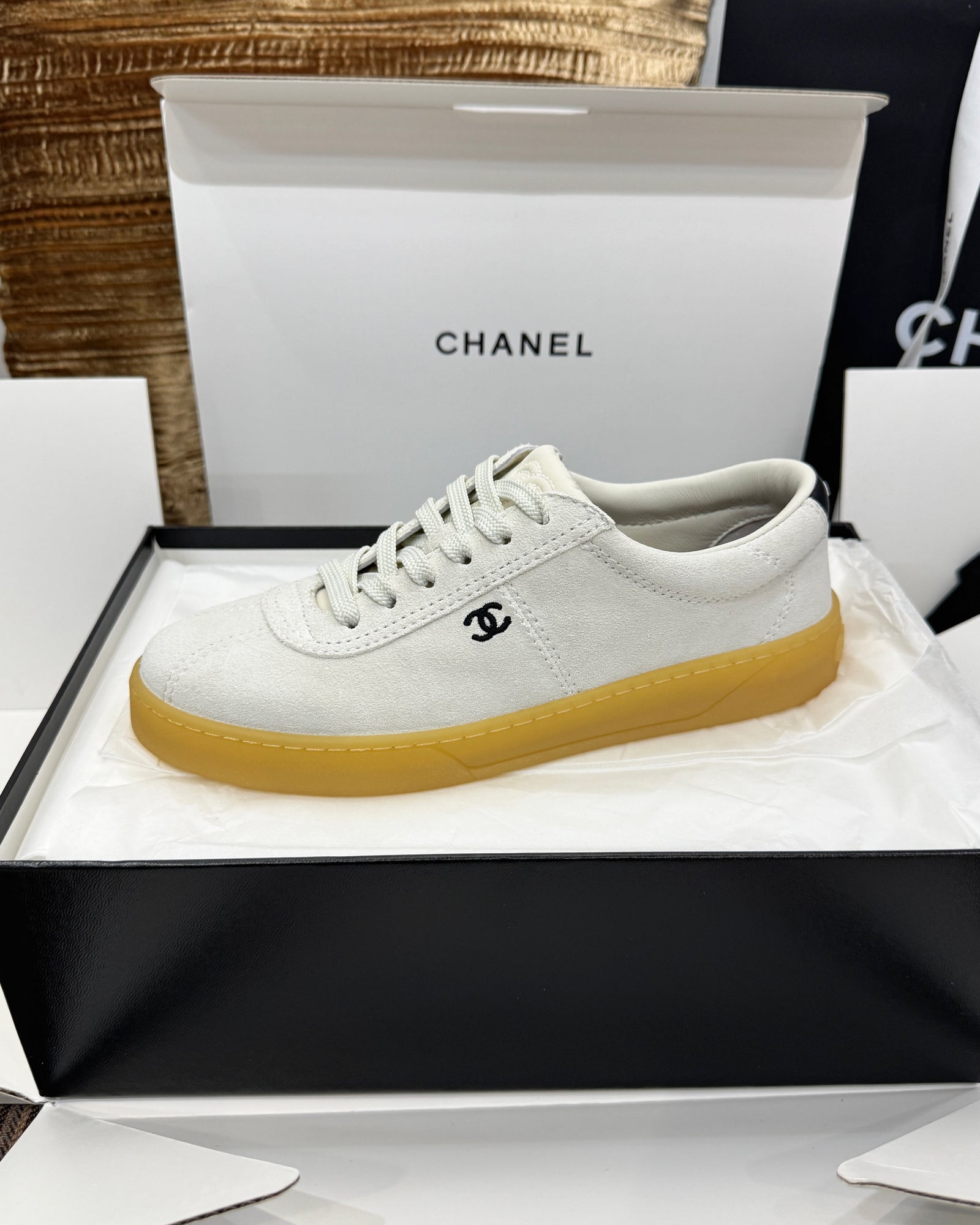 C 벨벳 카프스킨 독일군 스니커즈