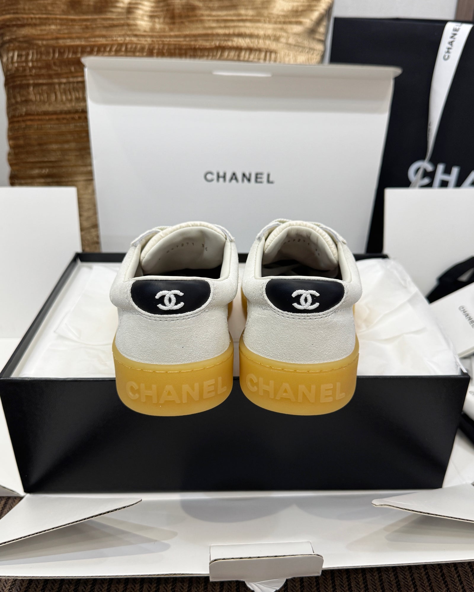 C 벨벳 카프스킨 독일군 스니커즈