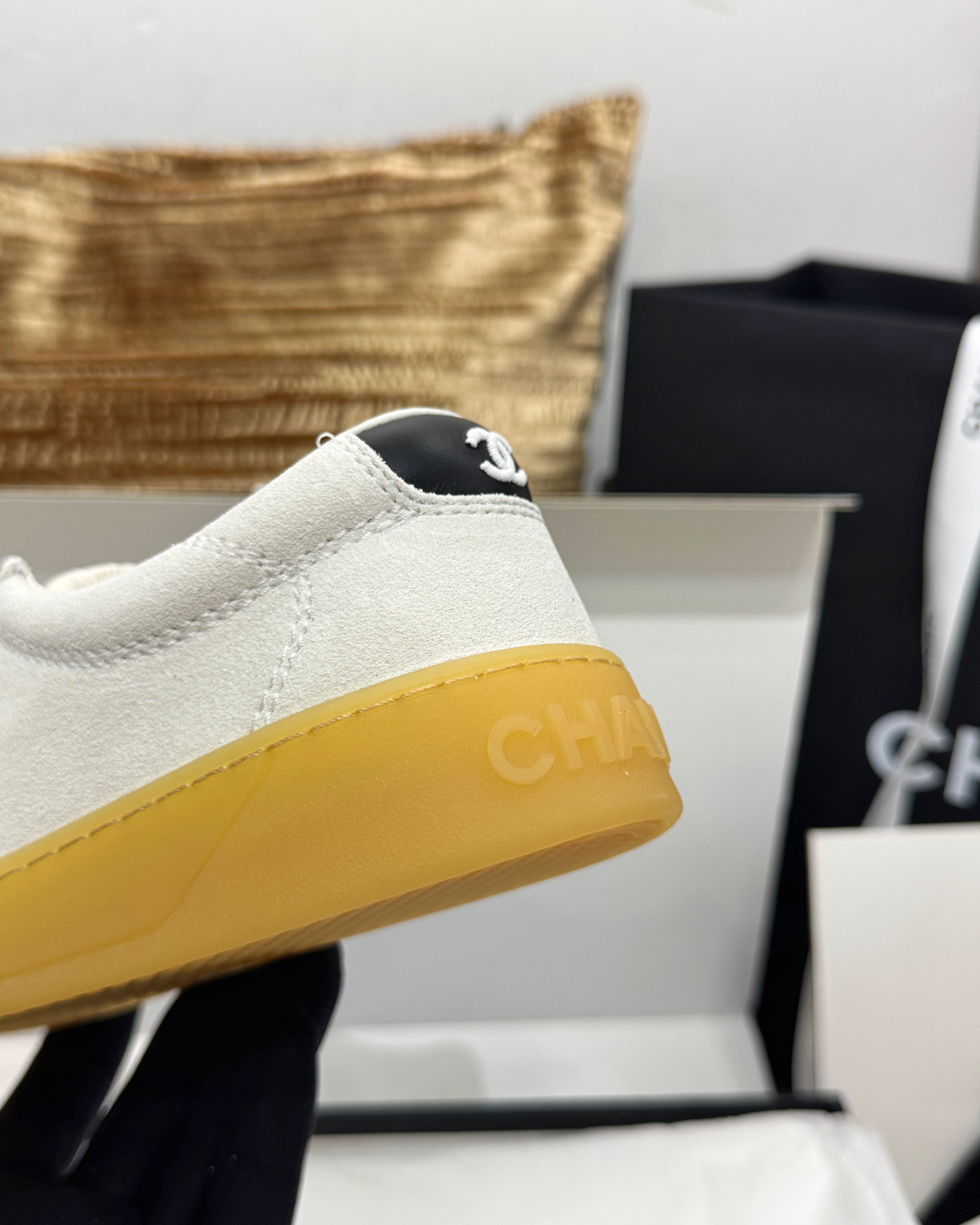 C 벨벳 카프스킨 독일군 스니커즈