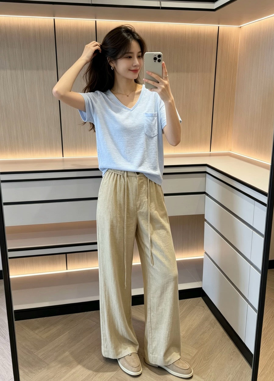 브루넬로 쿠치넬리 포켓 티셔츠