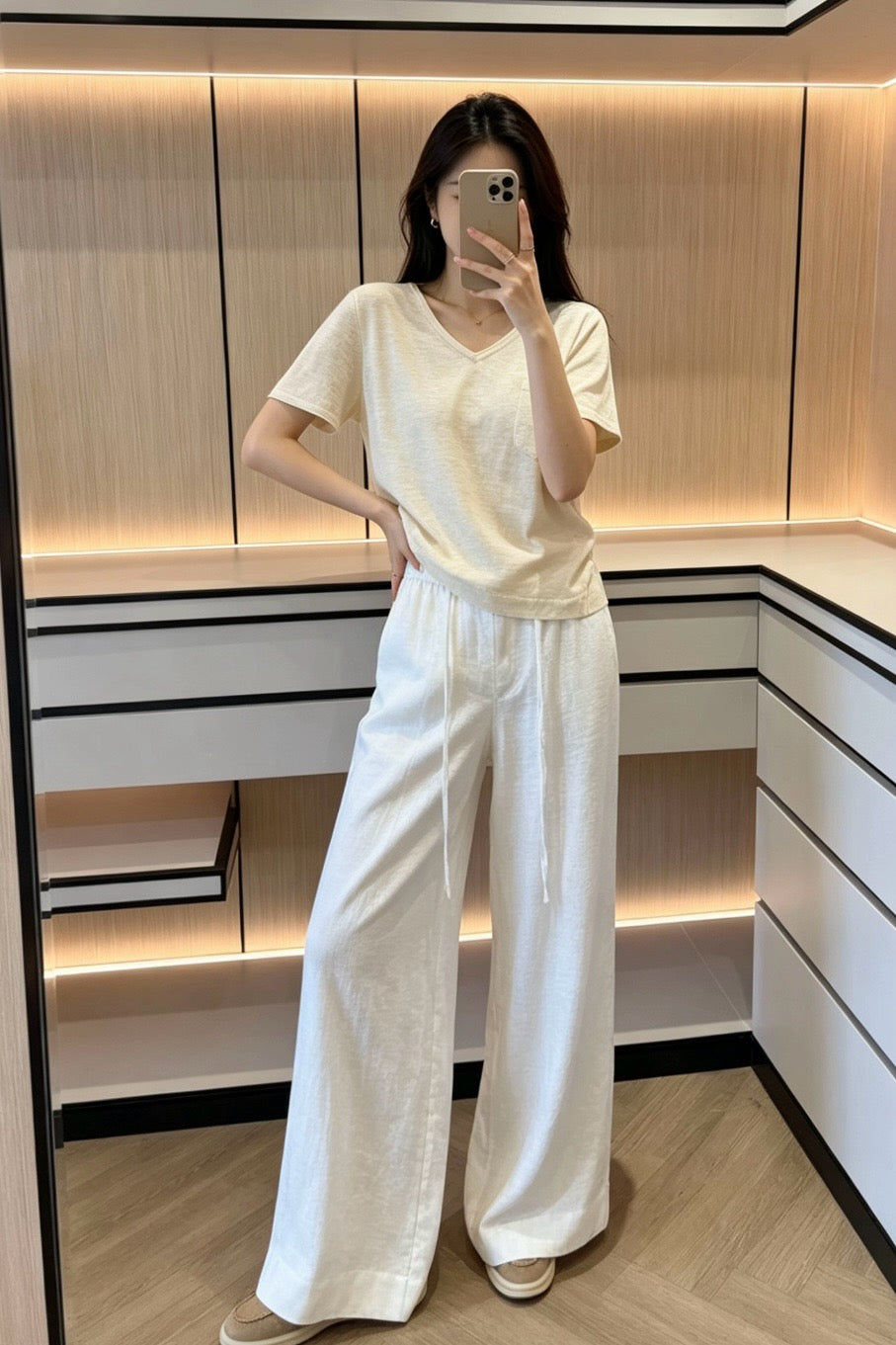 브루넬로 쿠치넬리 포켓 티셔츠