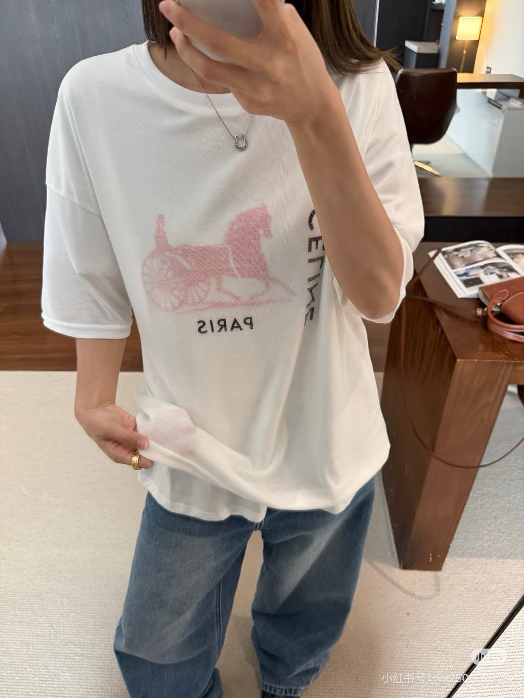CEL 이중 레이어 티셔츠