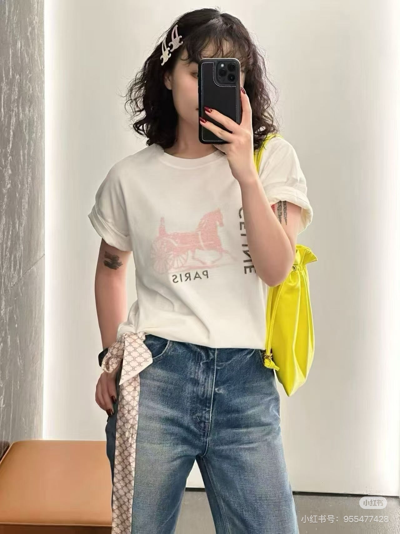 CEL 이중 레이어 티셔츠