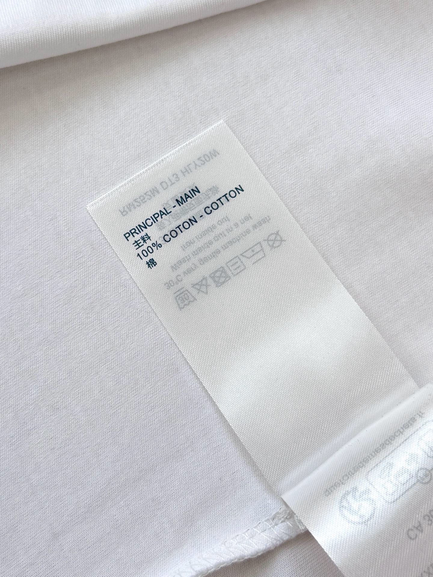 루이비통 호스 프린팅 티셔츠
