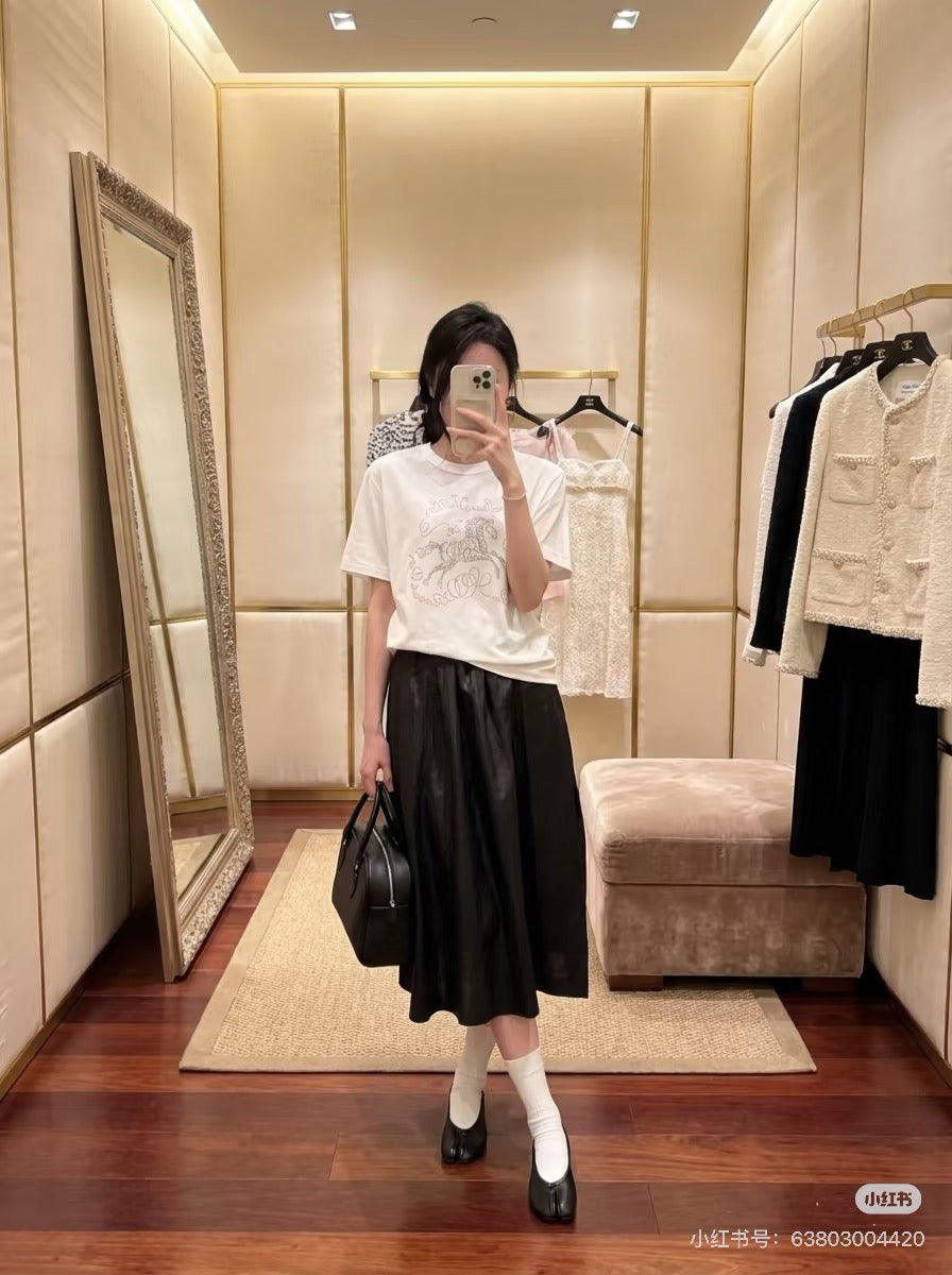 루이비통 호스 프린팅 티셔츠
