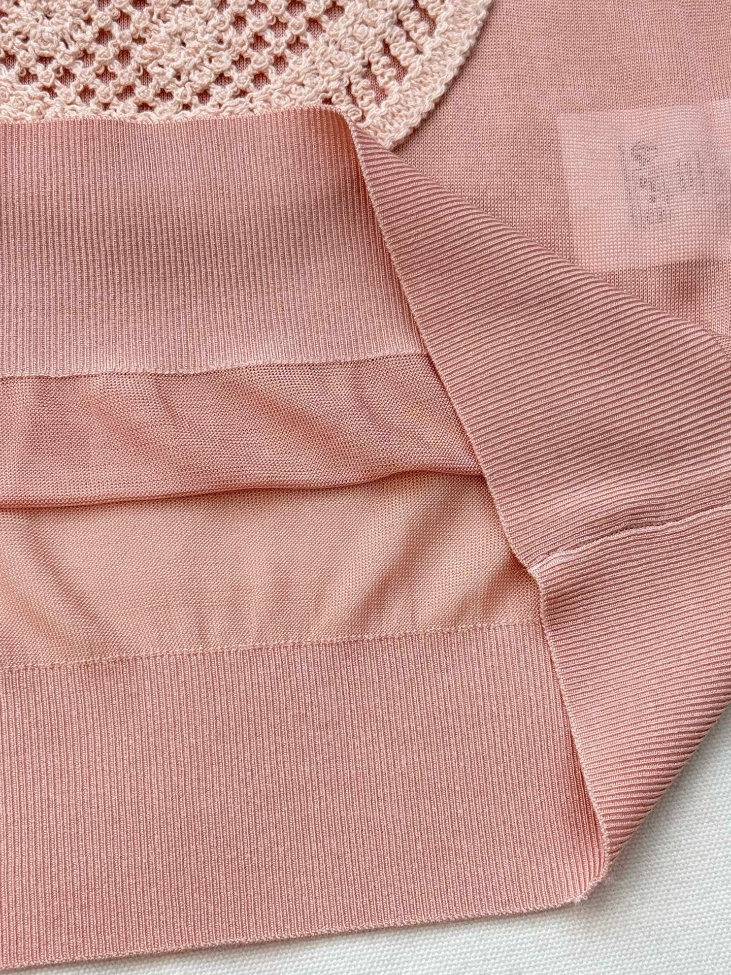 디올 메달리옹 반소매 니트