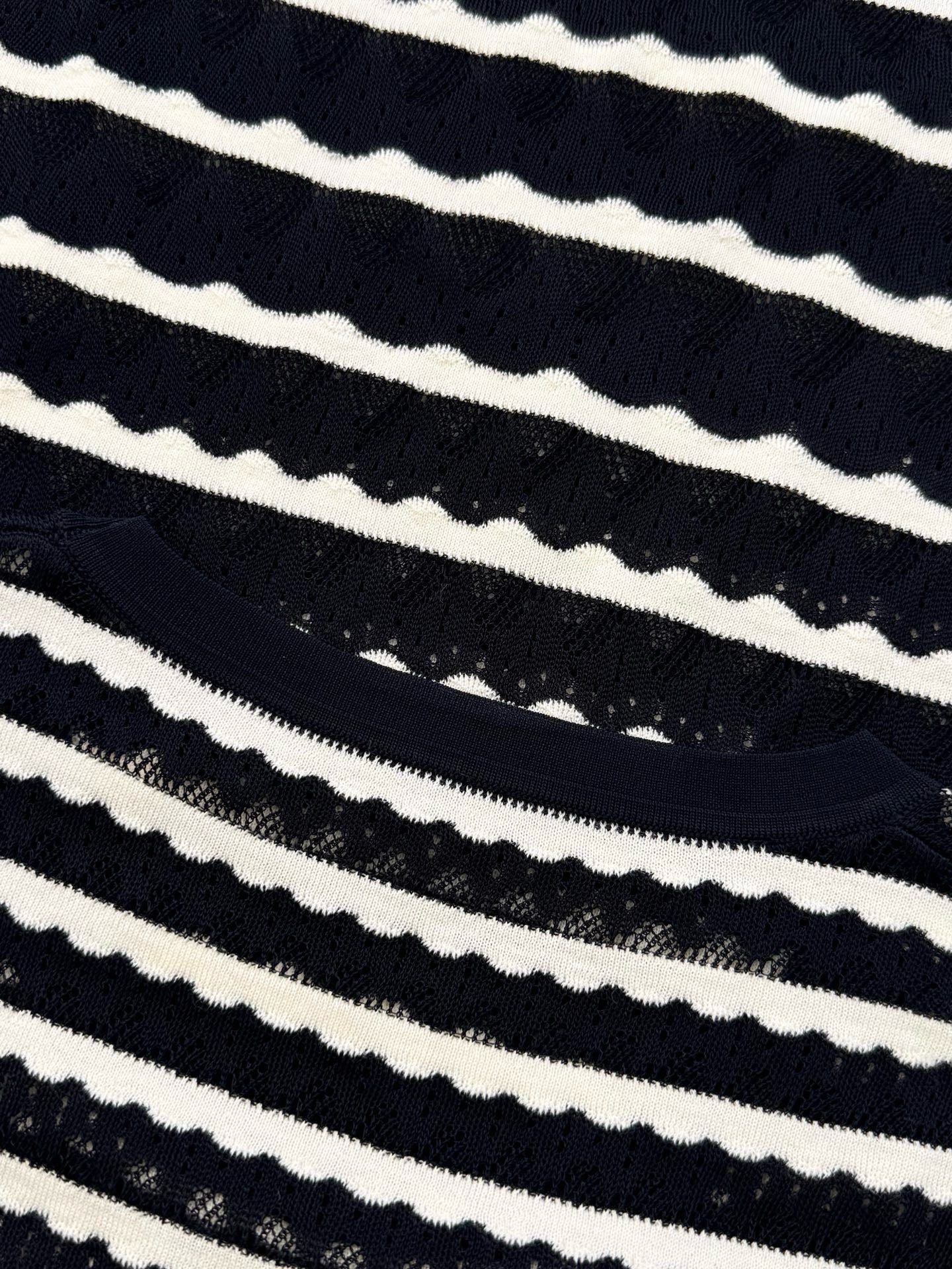디올 마리니에르 반소매 스웨터