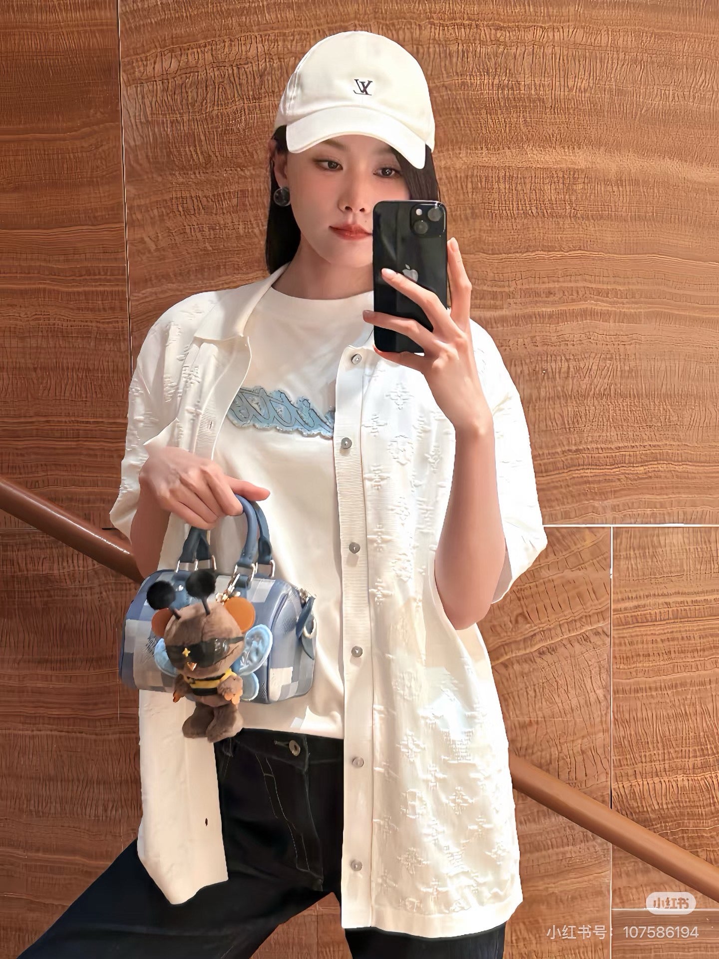 루이비통 모노그램 포인텔 반팔 셔츠