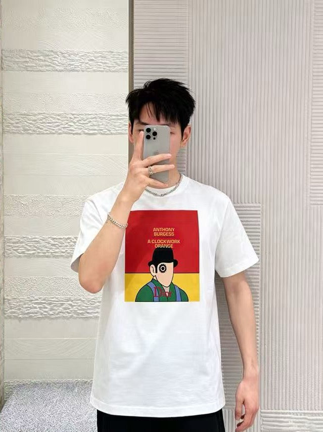 디올 북 토트 프린트 티셔츠