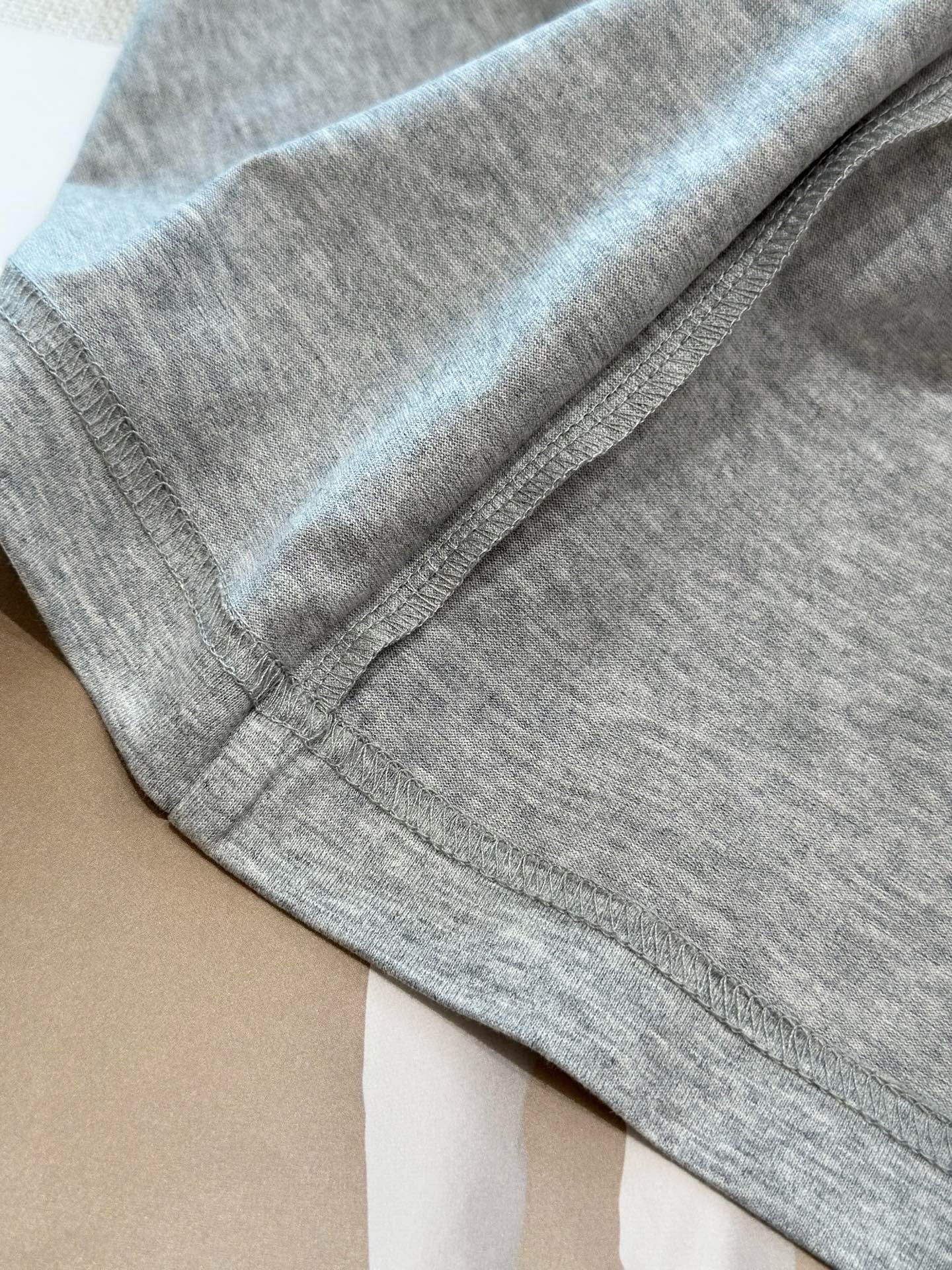 디올 코튼 포켓 자수 티셔츠