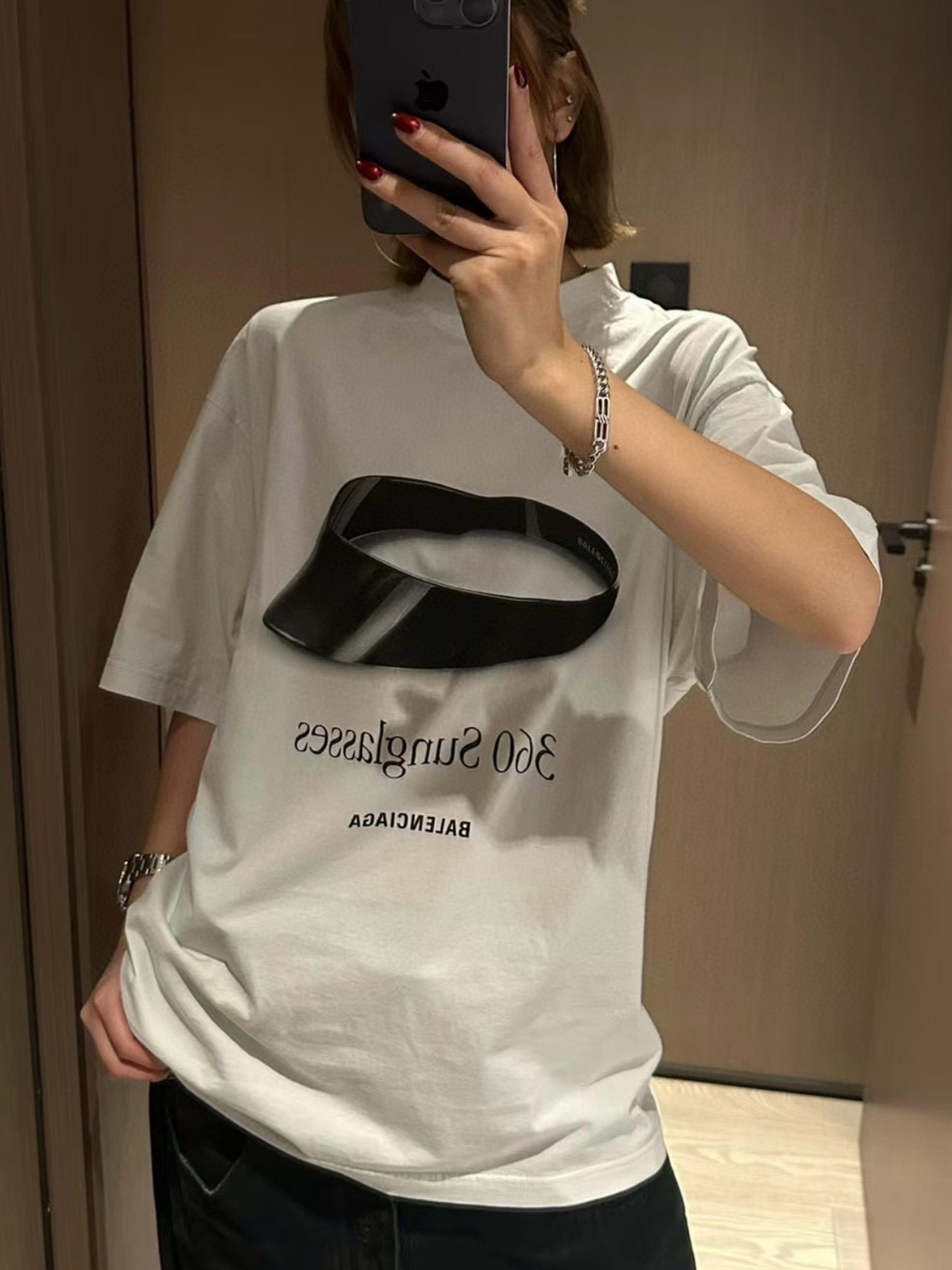 발렌시아가 360 선글라스 티셔츠