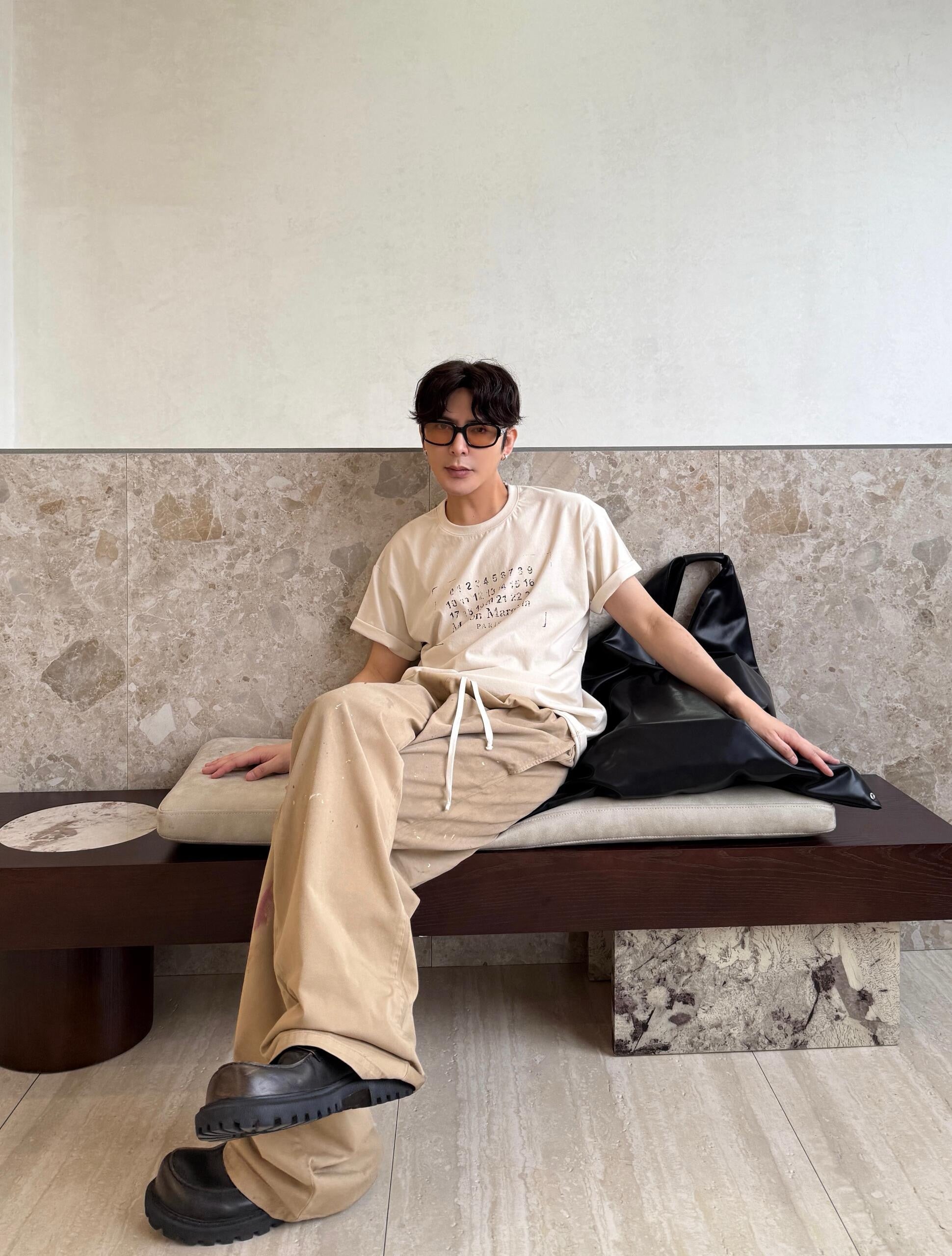 마르지엘라 넘버링 티셔츠