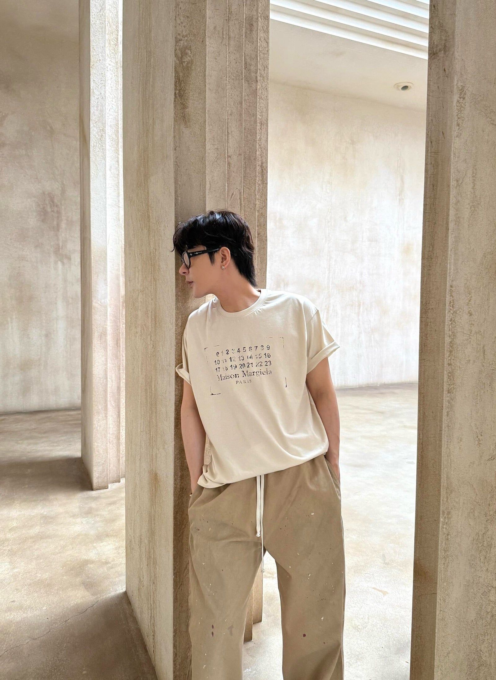 마르지엘라 넘버링 티셔츠