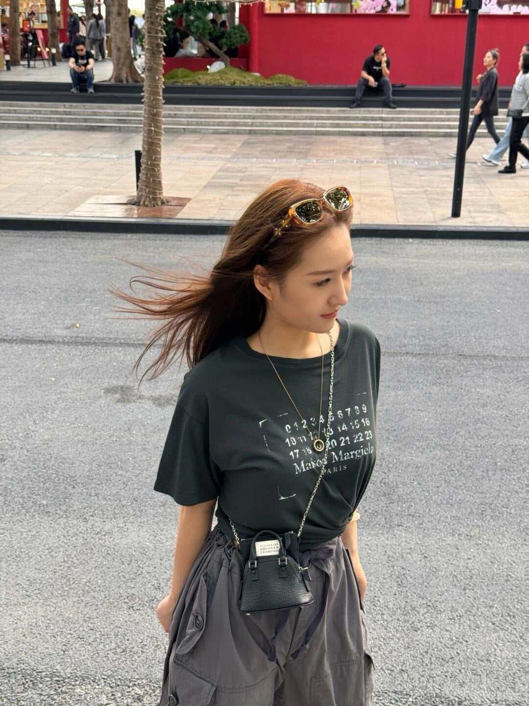 마르지엘라 넘버링 티셔츠