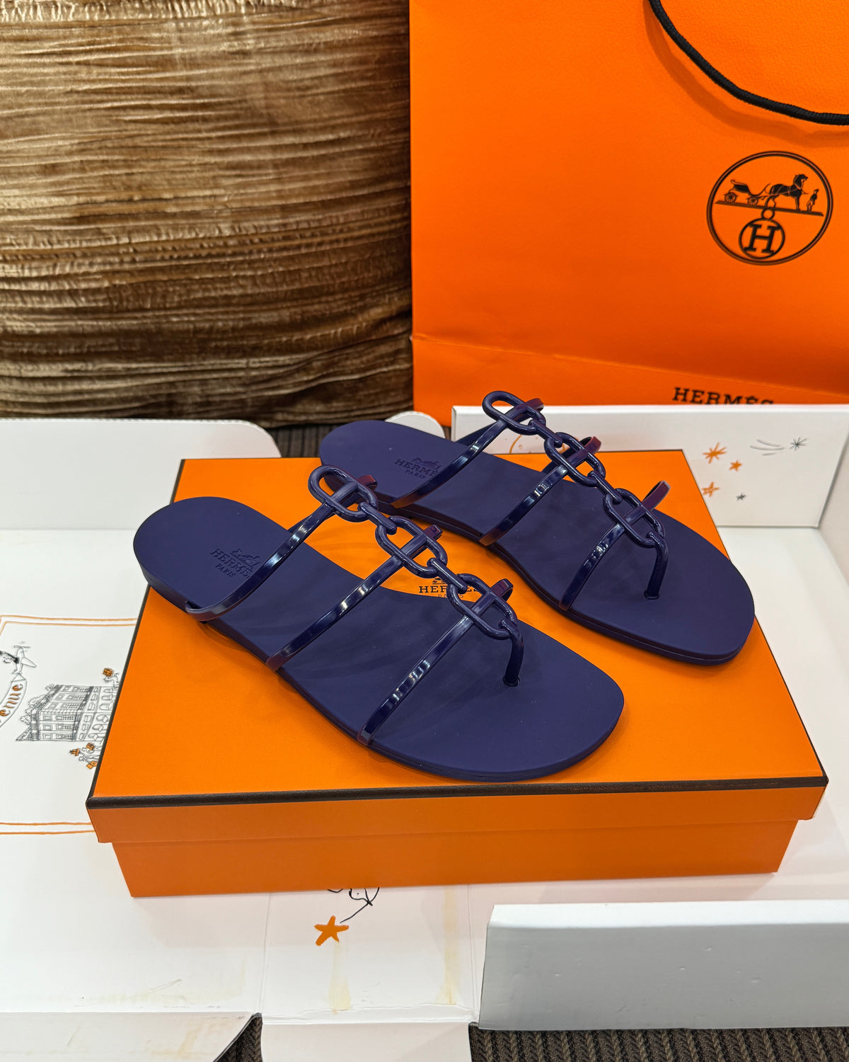 에르메스 미코노스 샌들