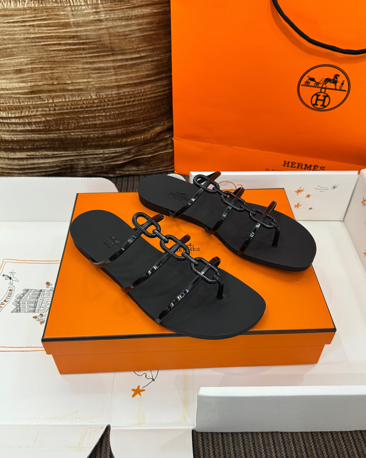 에르메스 미코노스 샌들