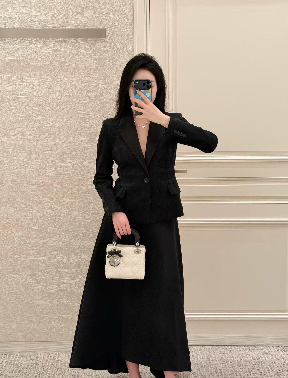 디올 레이디 체인 백 미니