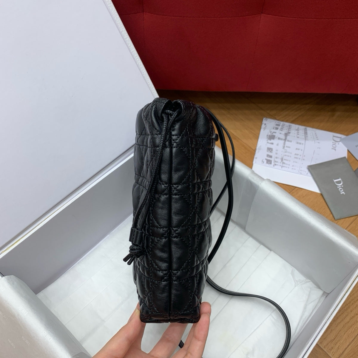 디올 어디오러블 버킷백 미니