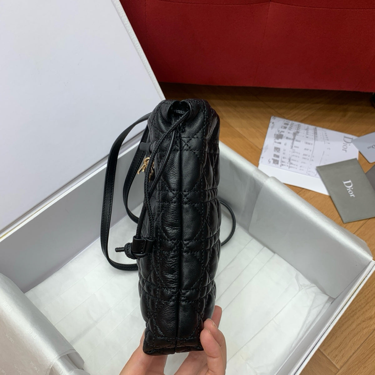 디올 어디오러블 버킷백 미니