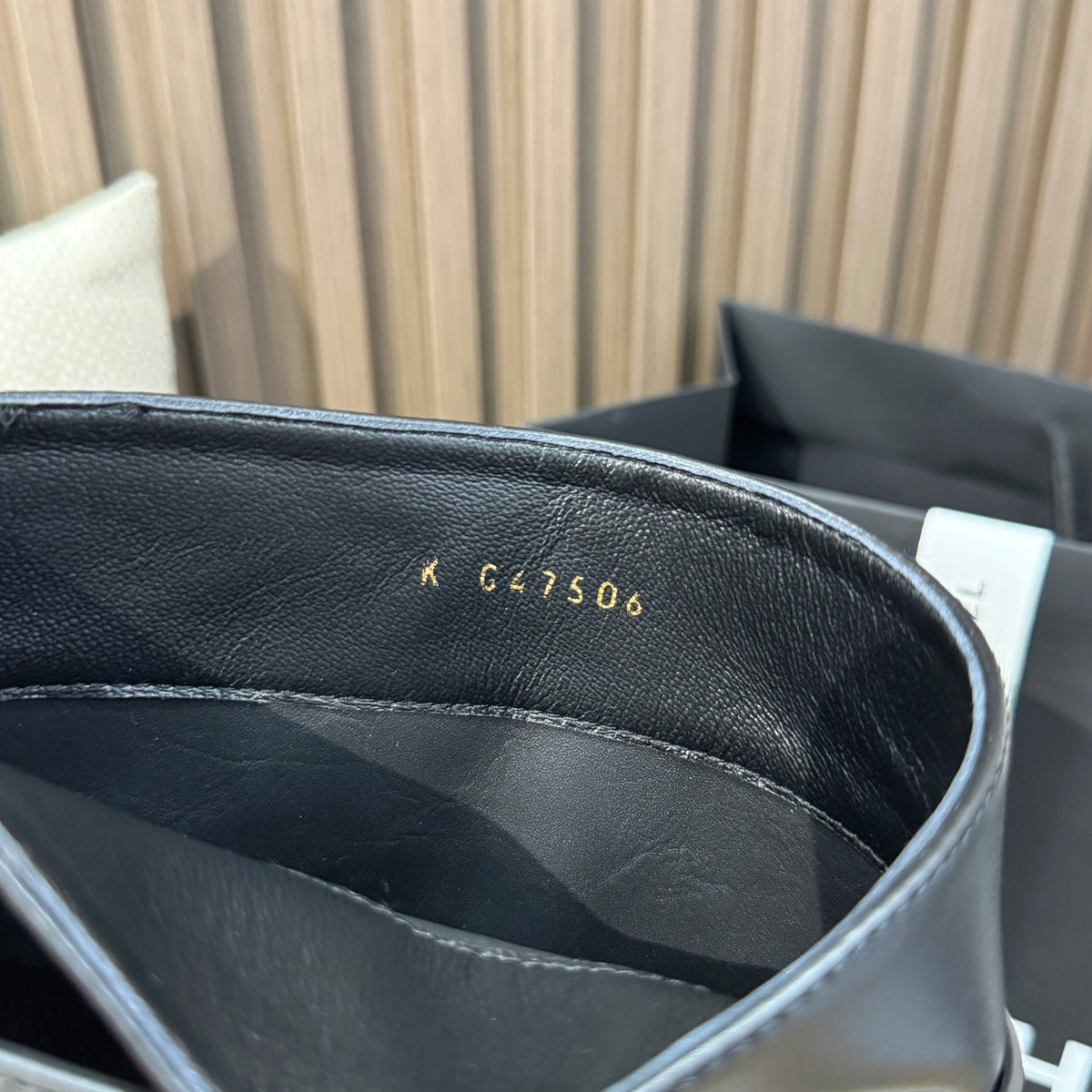 C 가을 겨울 CC 로고 하이 부츠