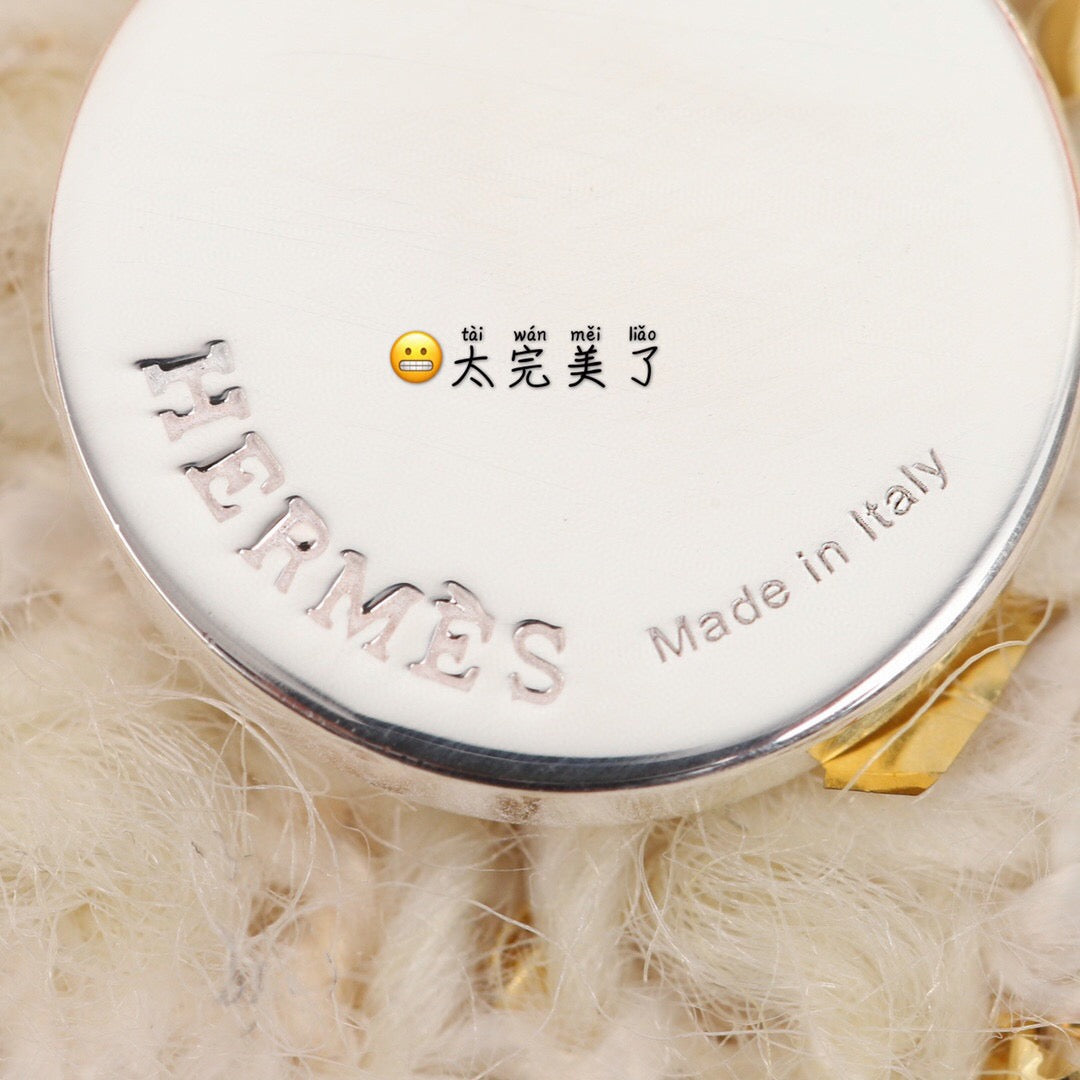 에르메스 Amulettes Hermès Ex-Libris 펜던트 네크리스