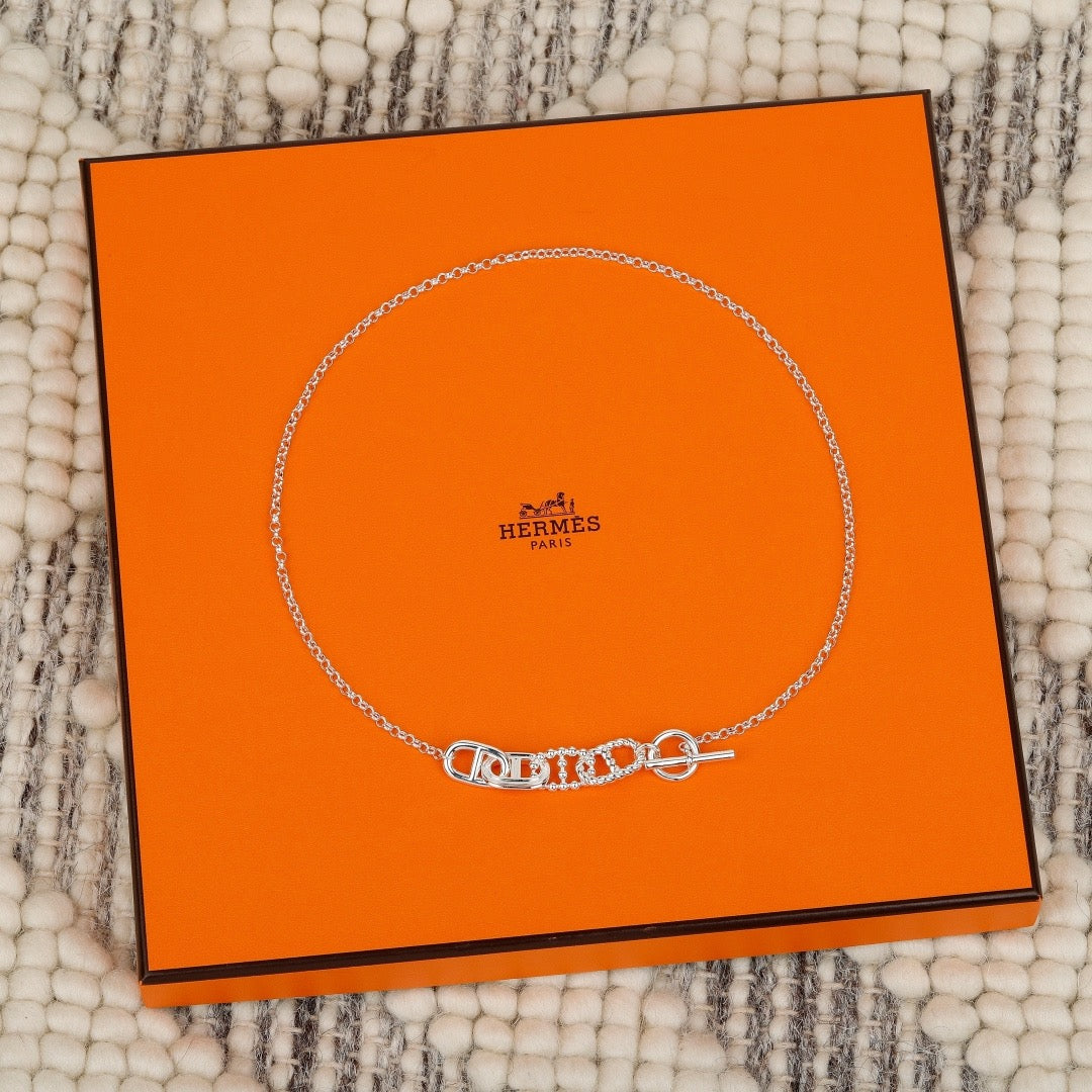 에르메스 Chaine d'ancre Alea II 네크리스