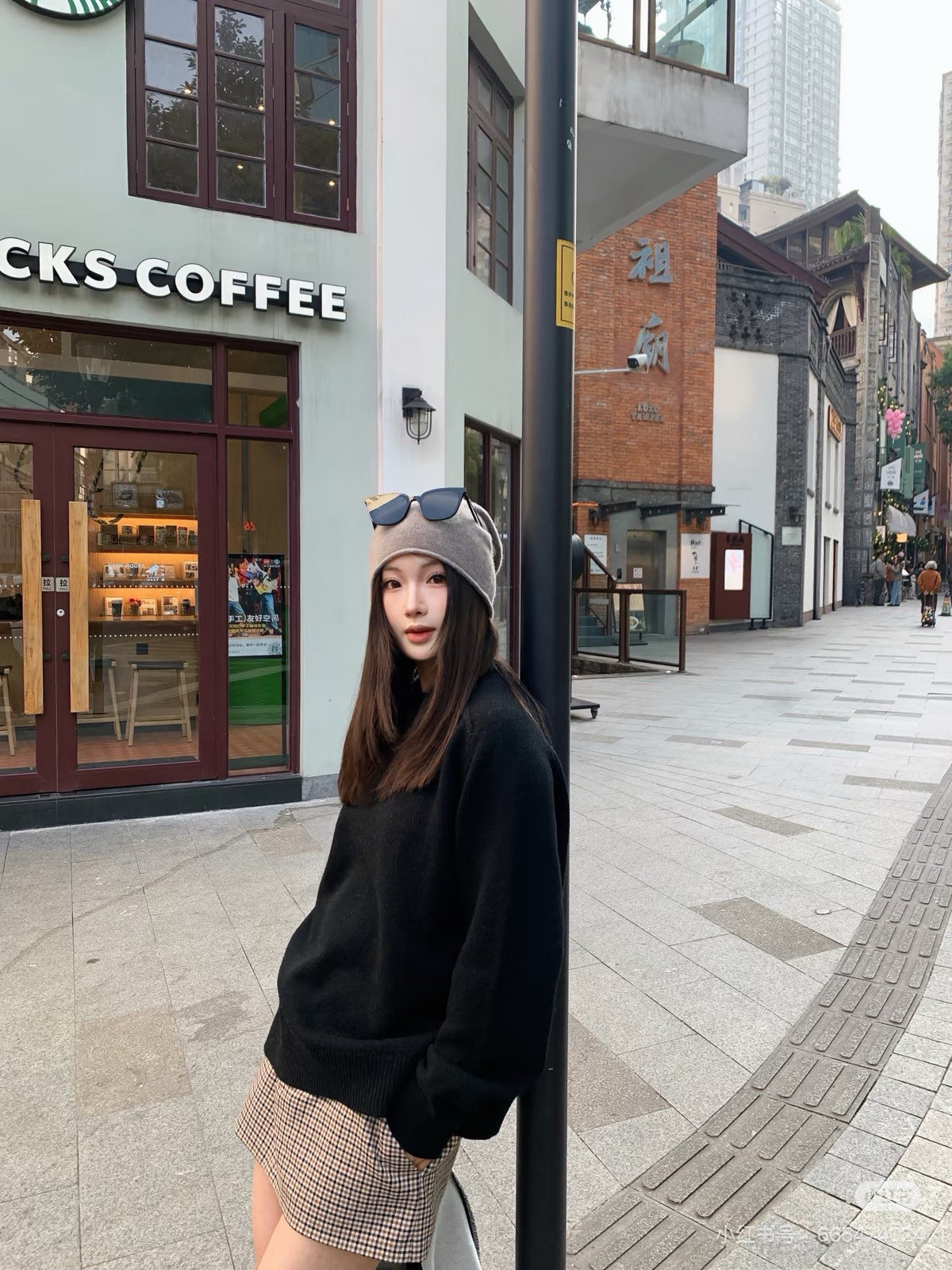 아크네 스튜디오 울 로고 점퍼 스웨트셔츠 블랙