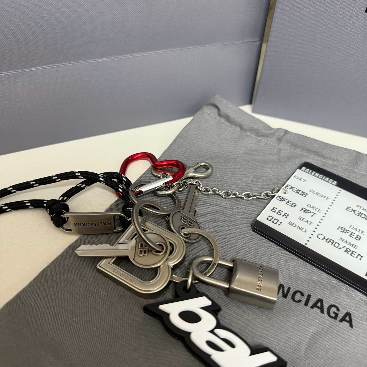 발렌시아가 키링
