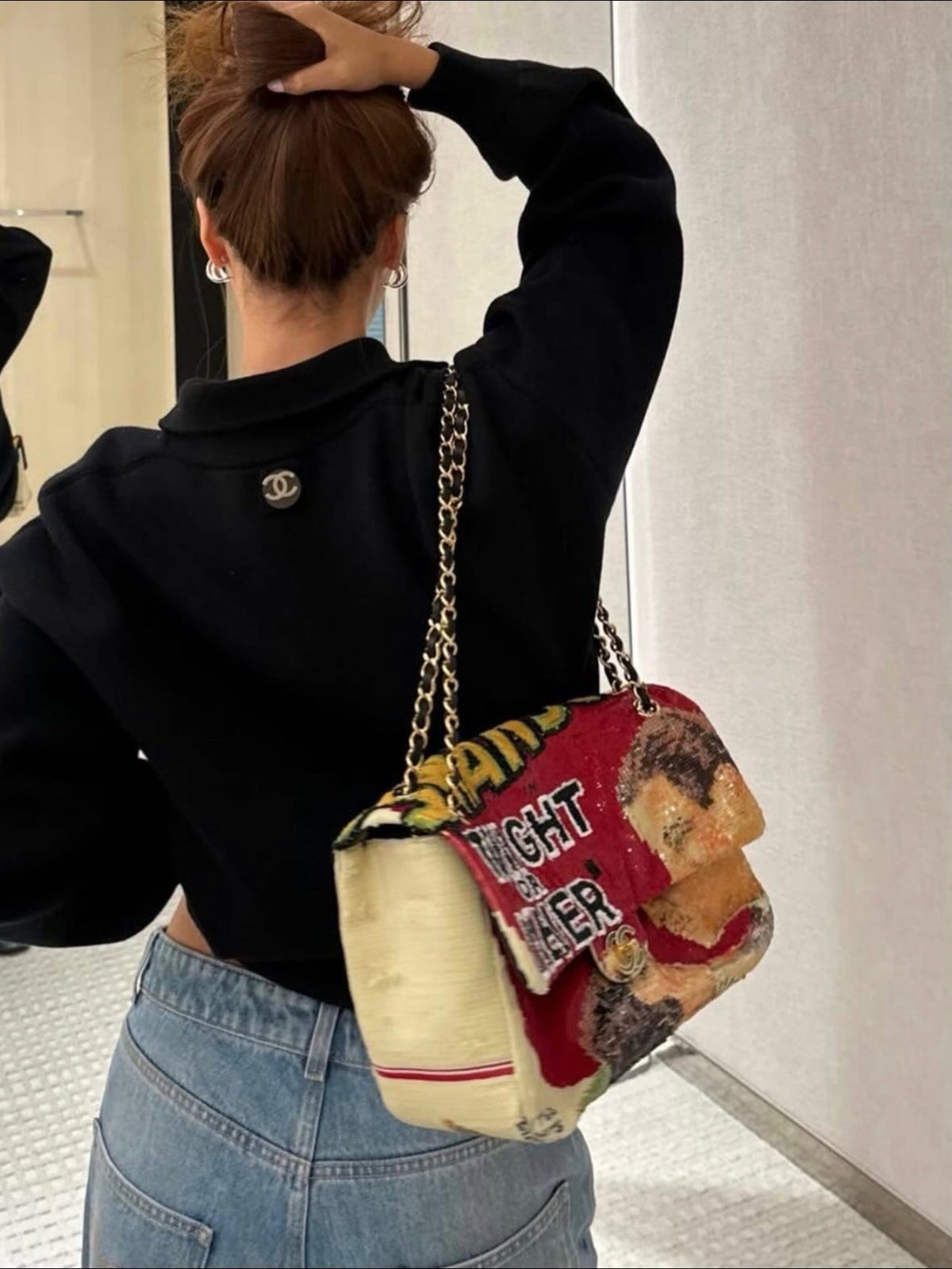 C 캐시미어 터틀넥 스웨터